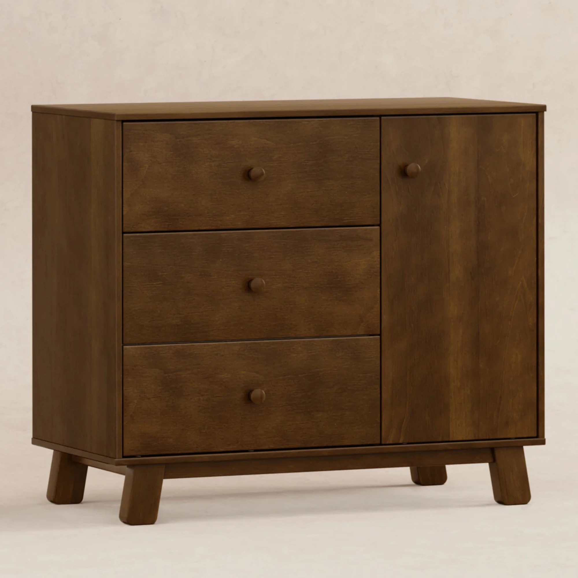 BABYLETTO Commode moderne 3 tiroirs Hudson