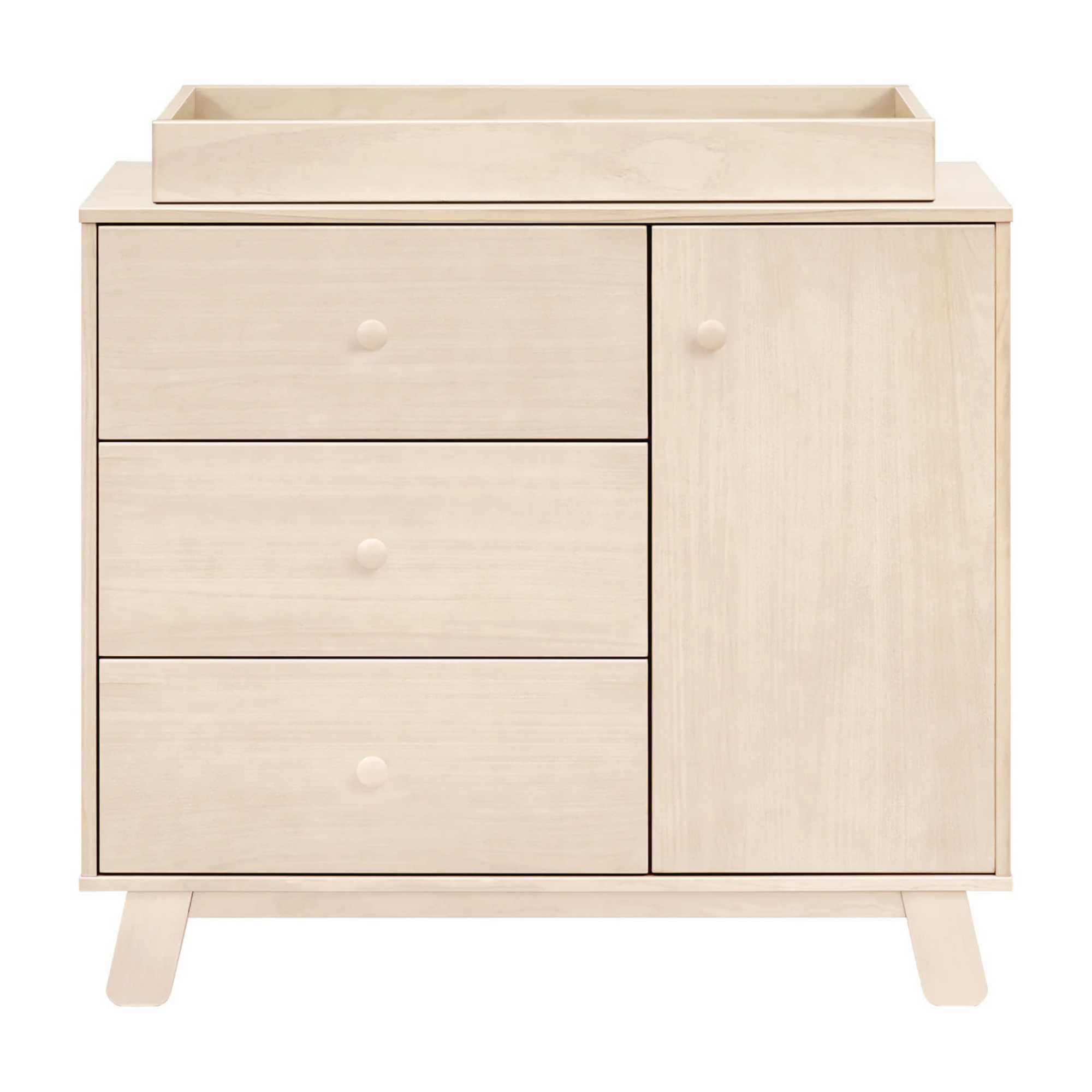 BABYLETTO Commode moderne 3 tiroirs Hudson