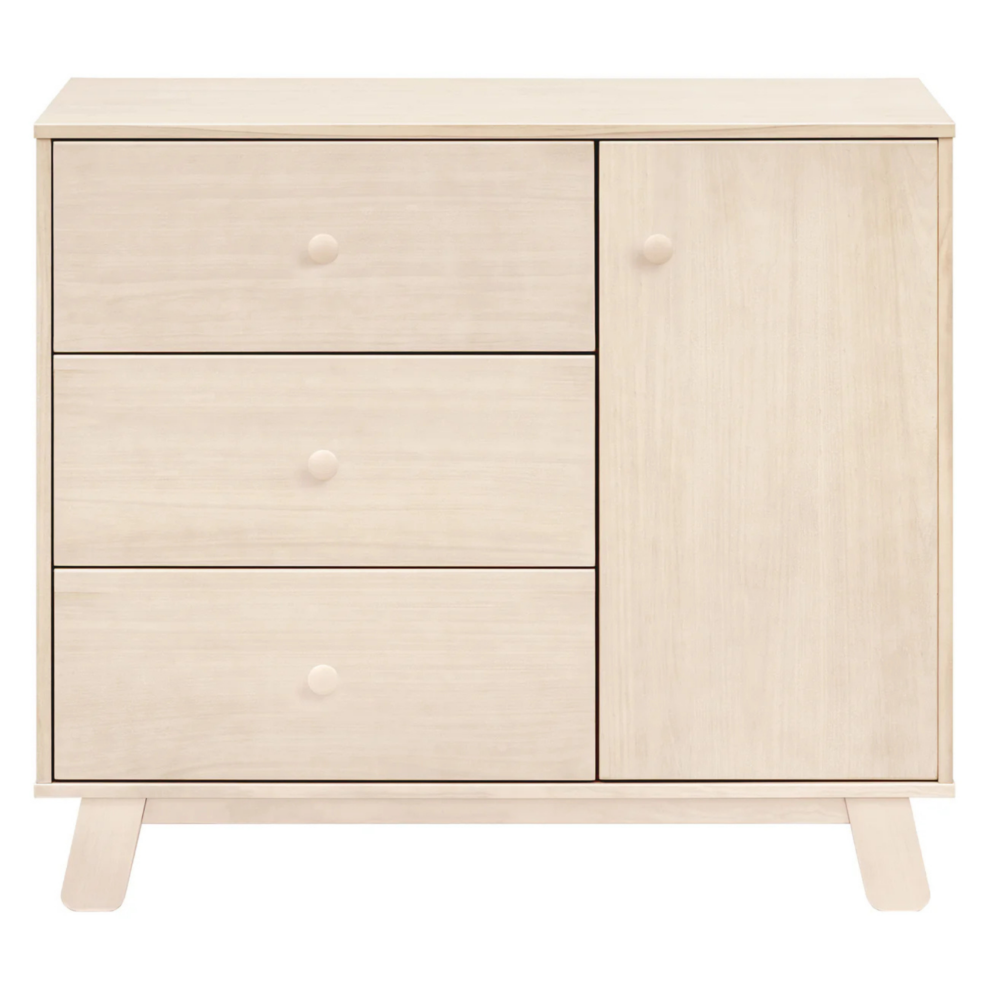 BABYLETTO Commode moderne 3 tiroirs Hudson