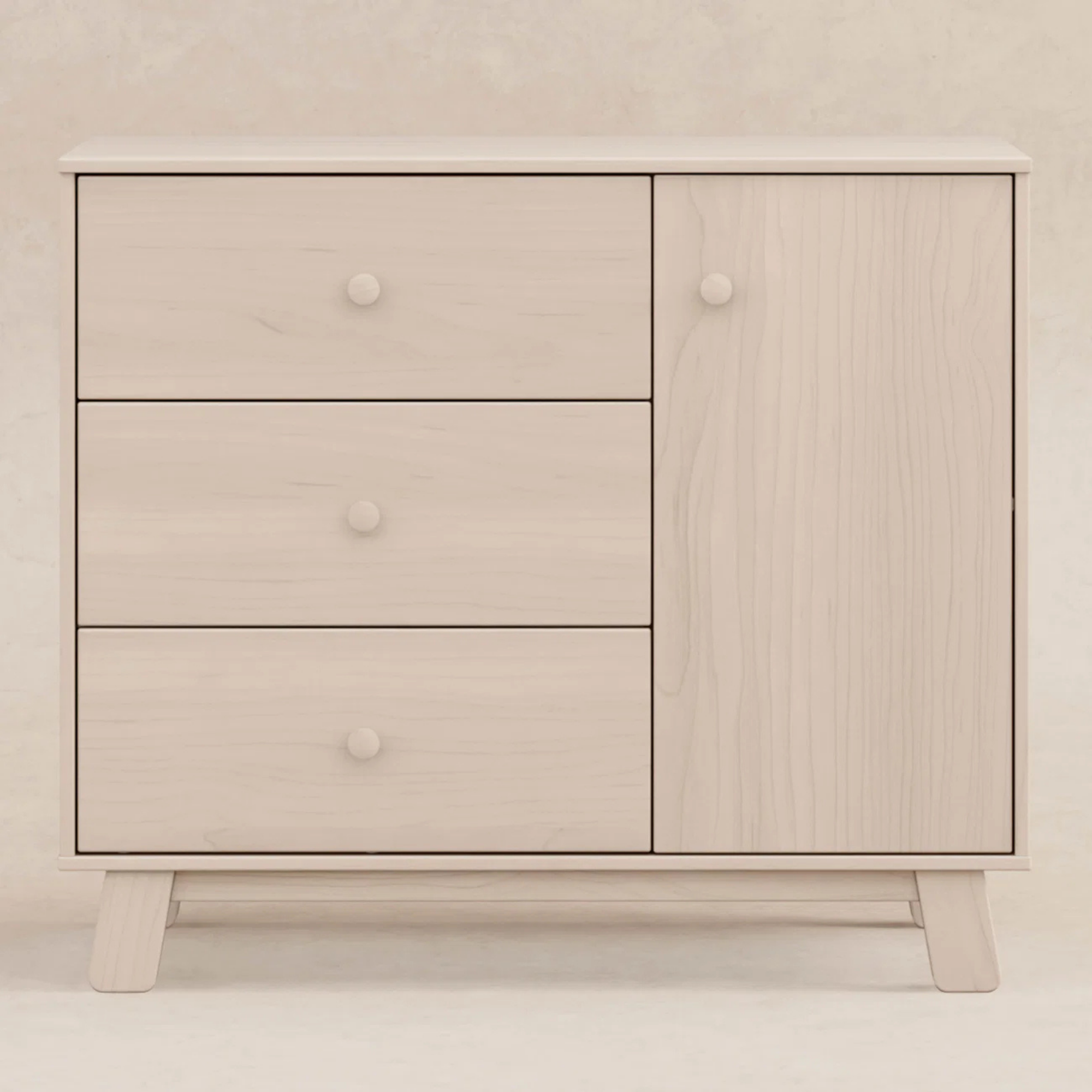 BABYLETTO Commode moderne 3 tiroirs Hudson