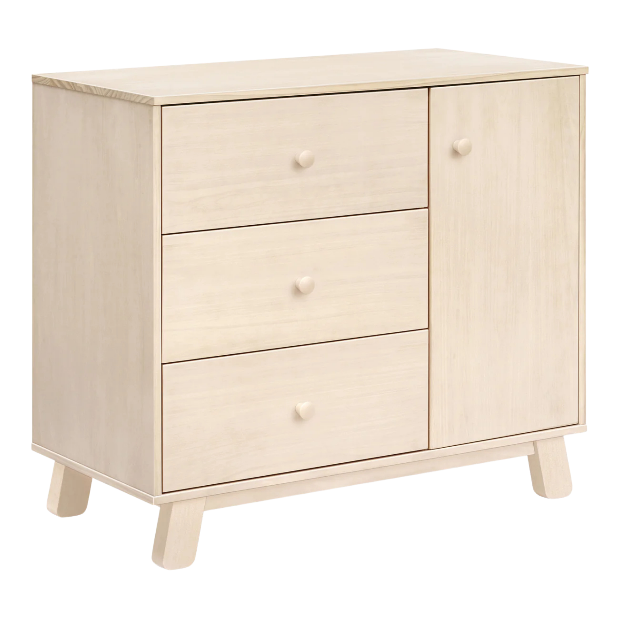 BABYLETTO Commode moderne 3 tiroirs Hudson