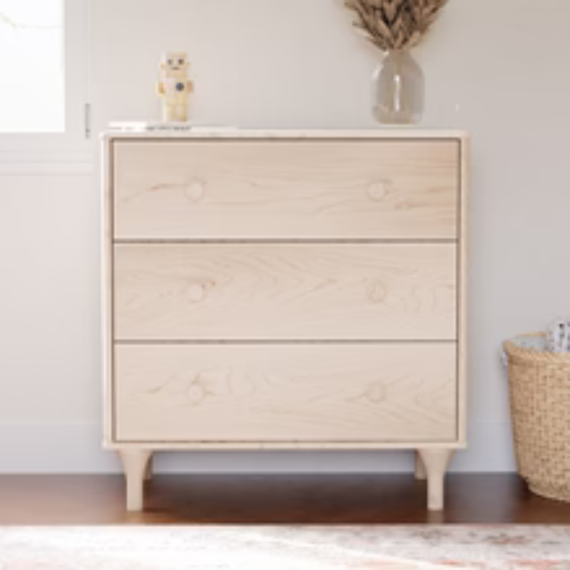 BABYLETTO Lolly 3-Drawer Changer Dresser
