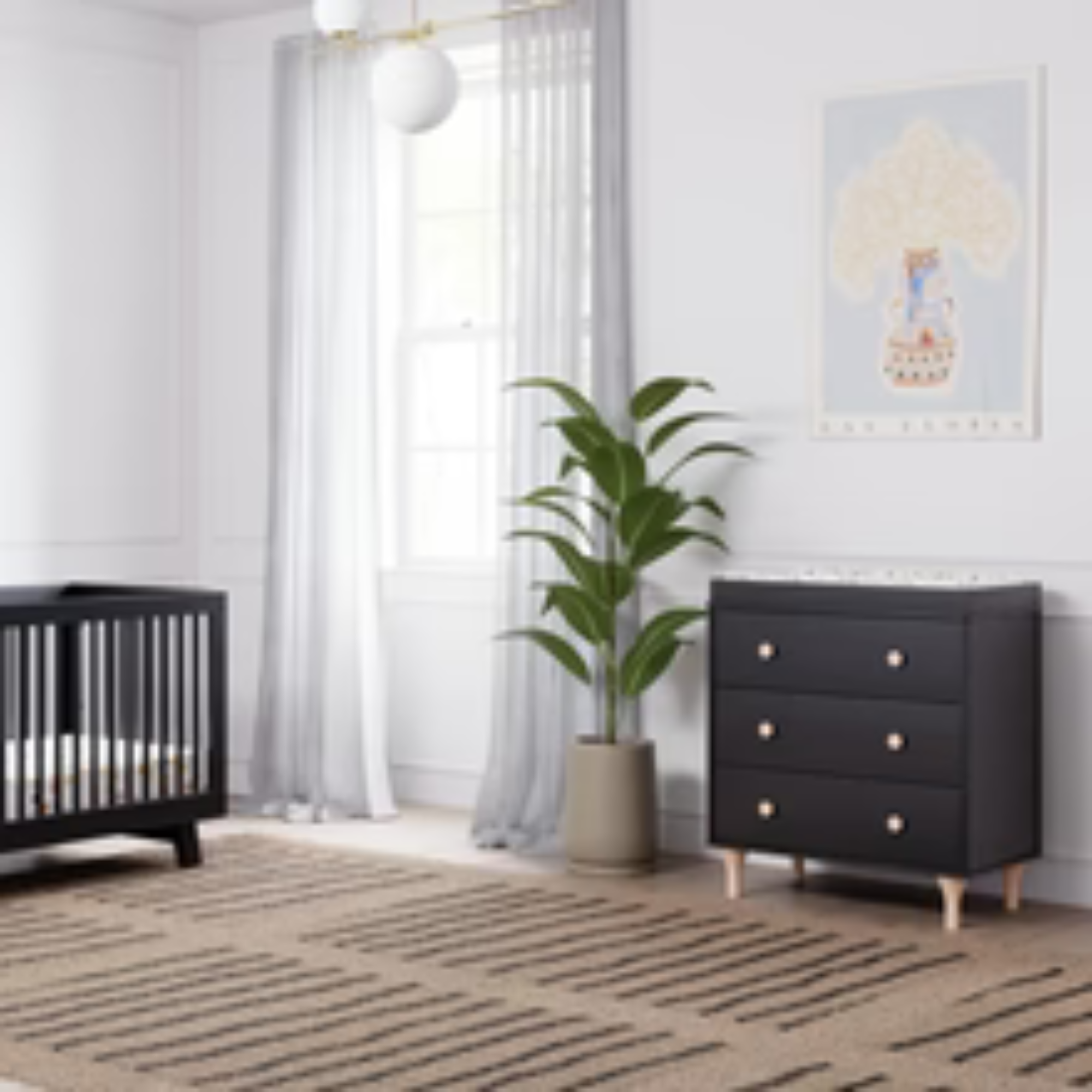 BABYLETTO Lolly 3-Drawer Changer Dresser