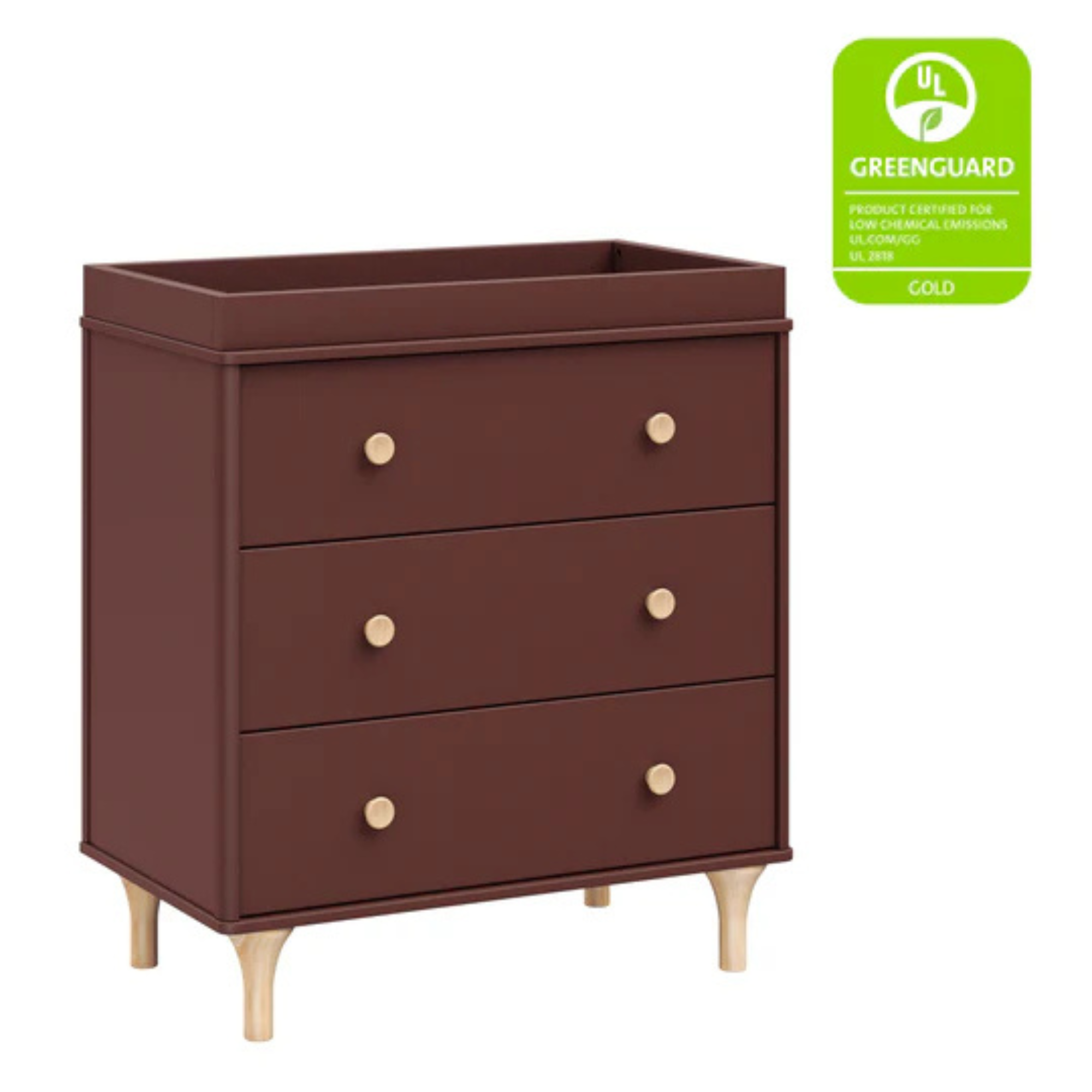 BABYLETTO Lolly 3-Drawer Changer Dresser