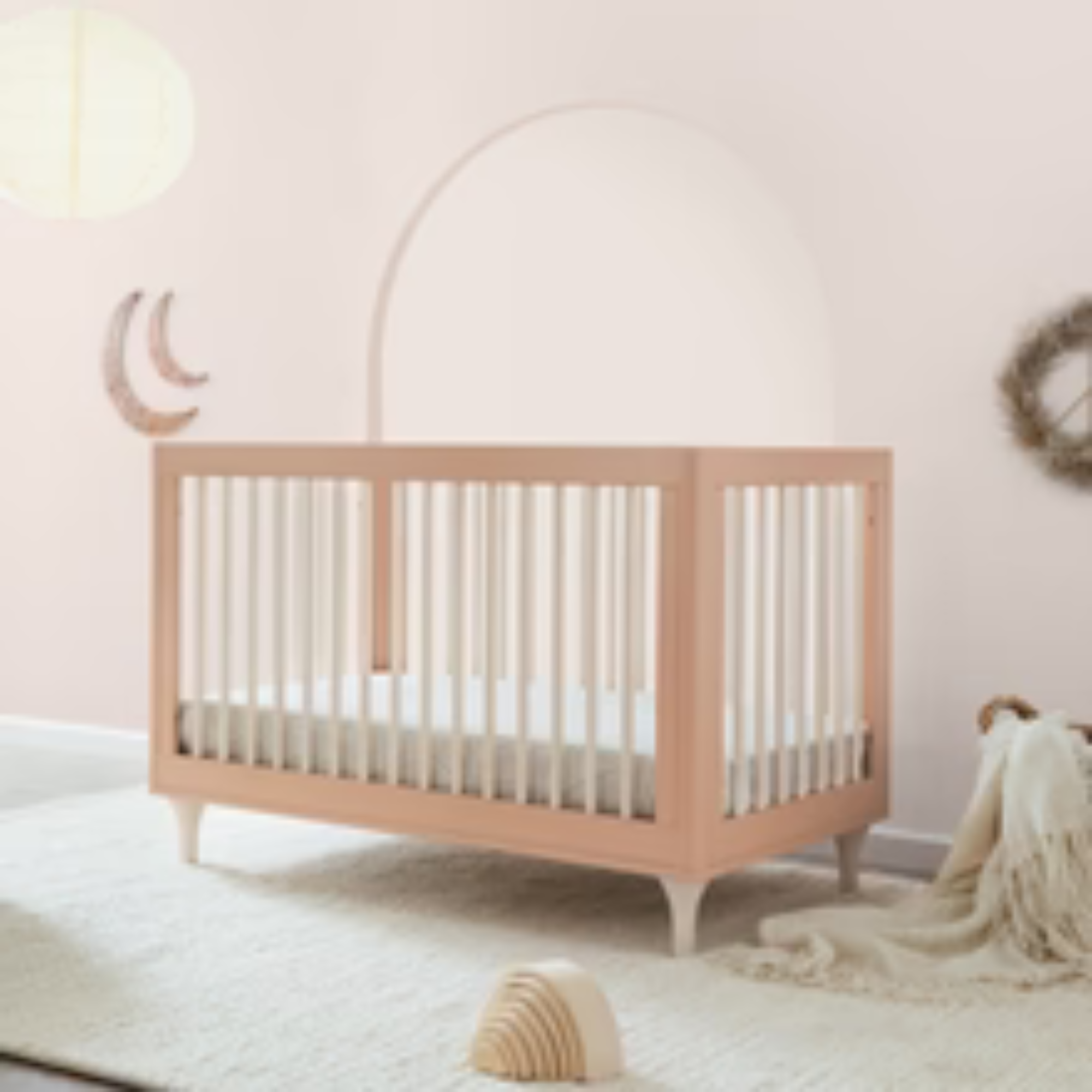 BABYLETTO Lolly 3-in-1 Convertible Crib