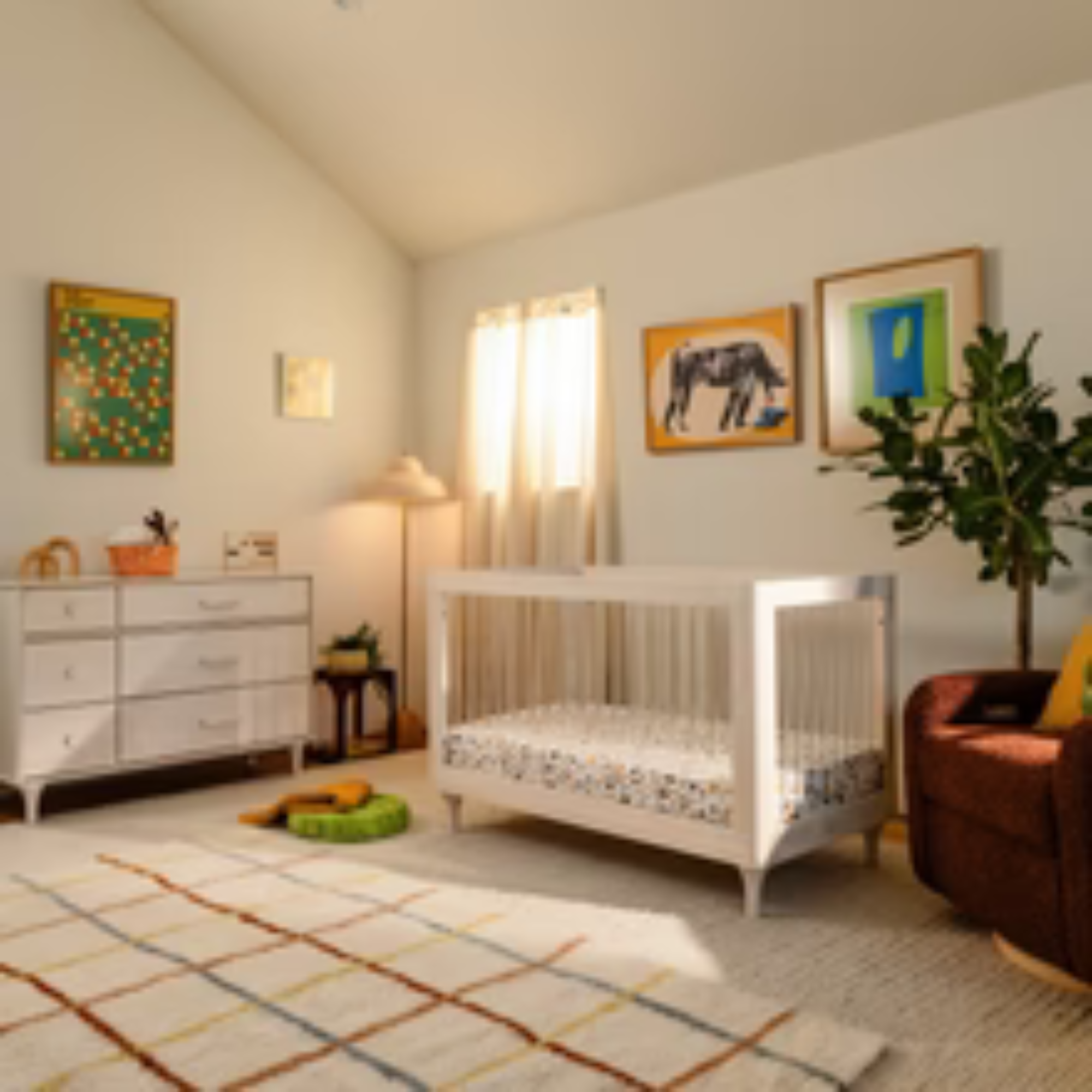 BABYLETTO Lolly 3-in-1 Convertible Crib