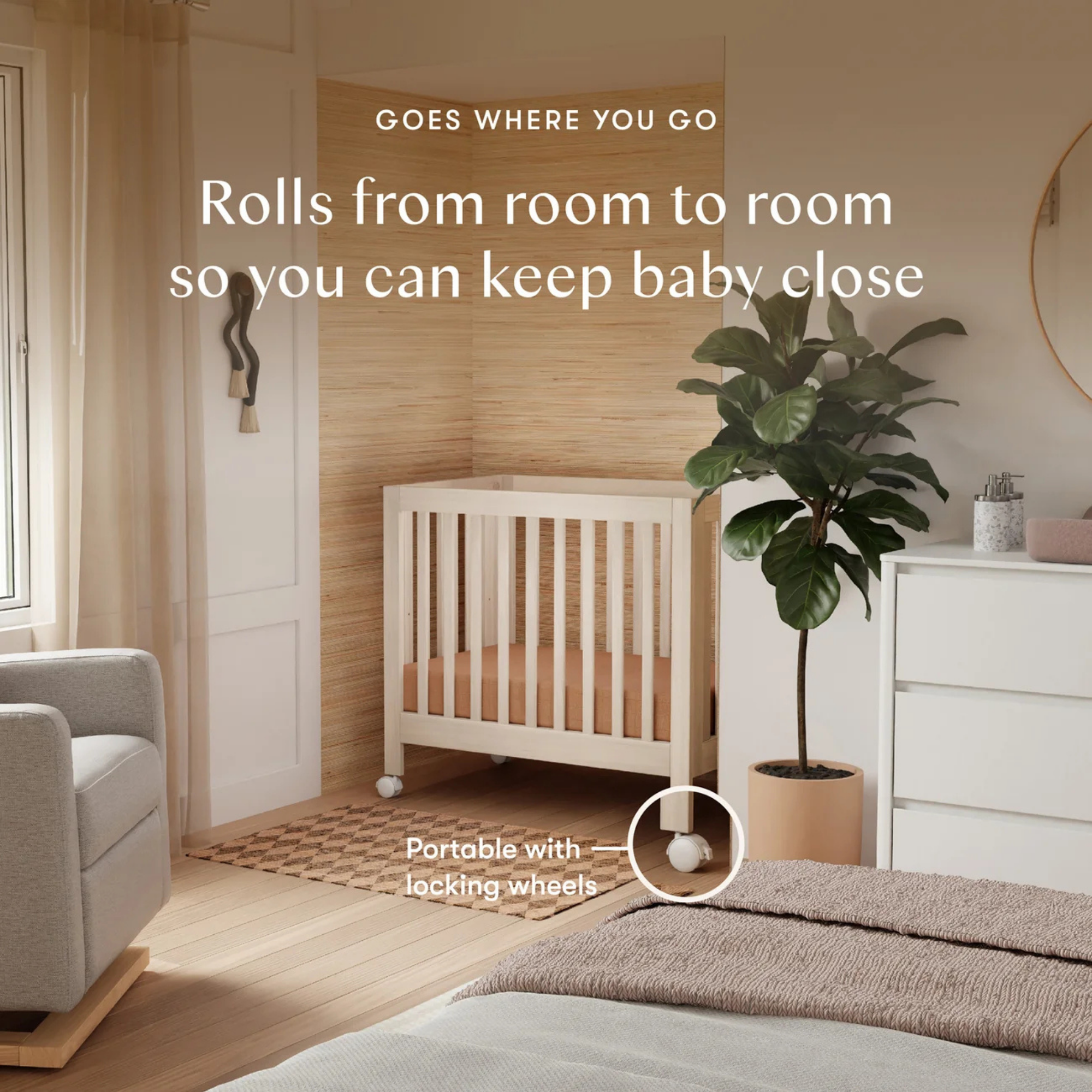 BABYLETTO Origami Mini Crib
