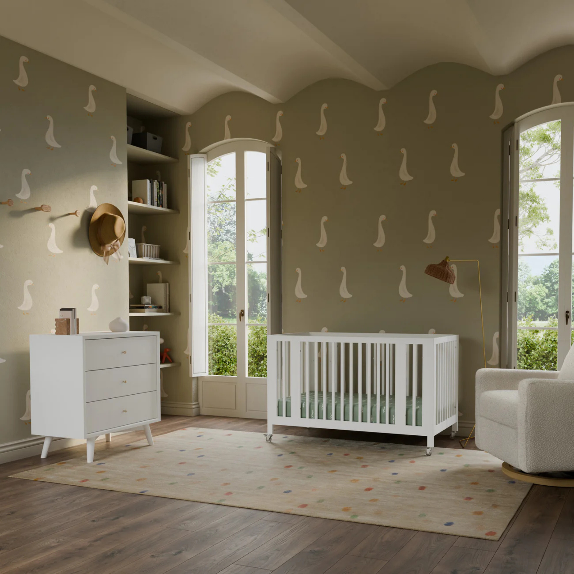 BABYLETTO Palma 3-Drawer Dresser Assembled