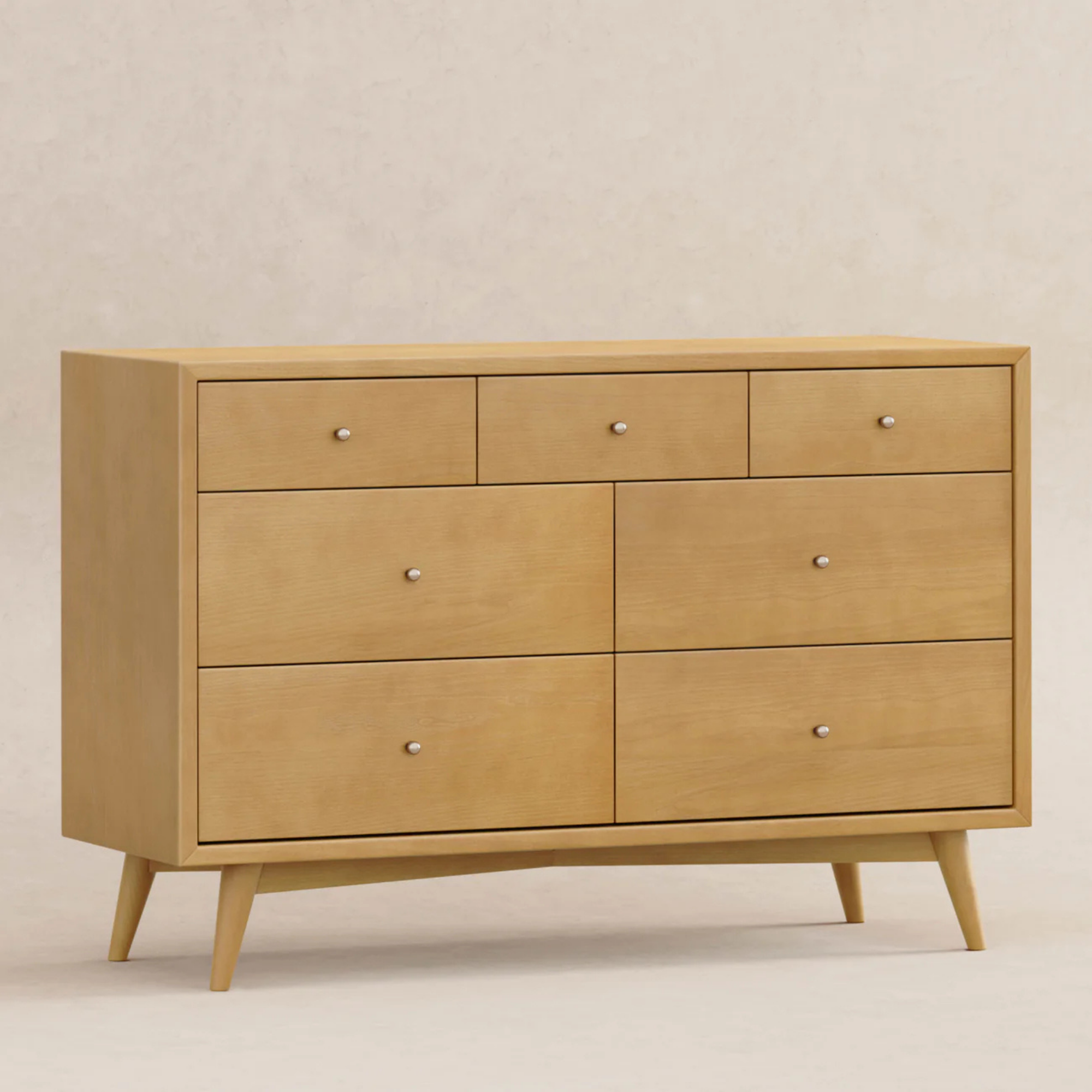 BABYLETTO Palma 7-Drawer Double Dresser, Assembled
