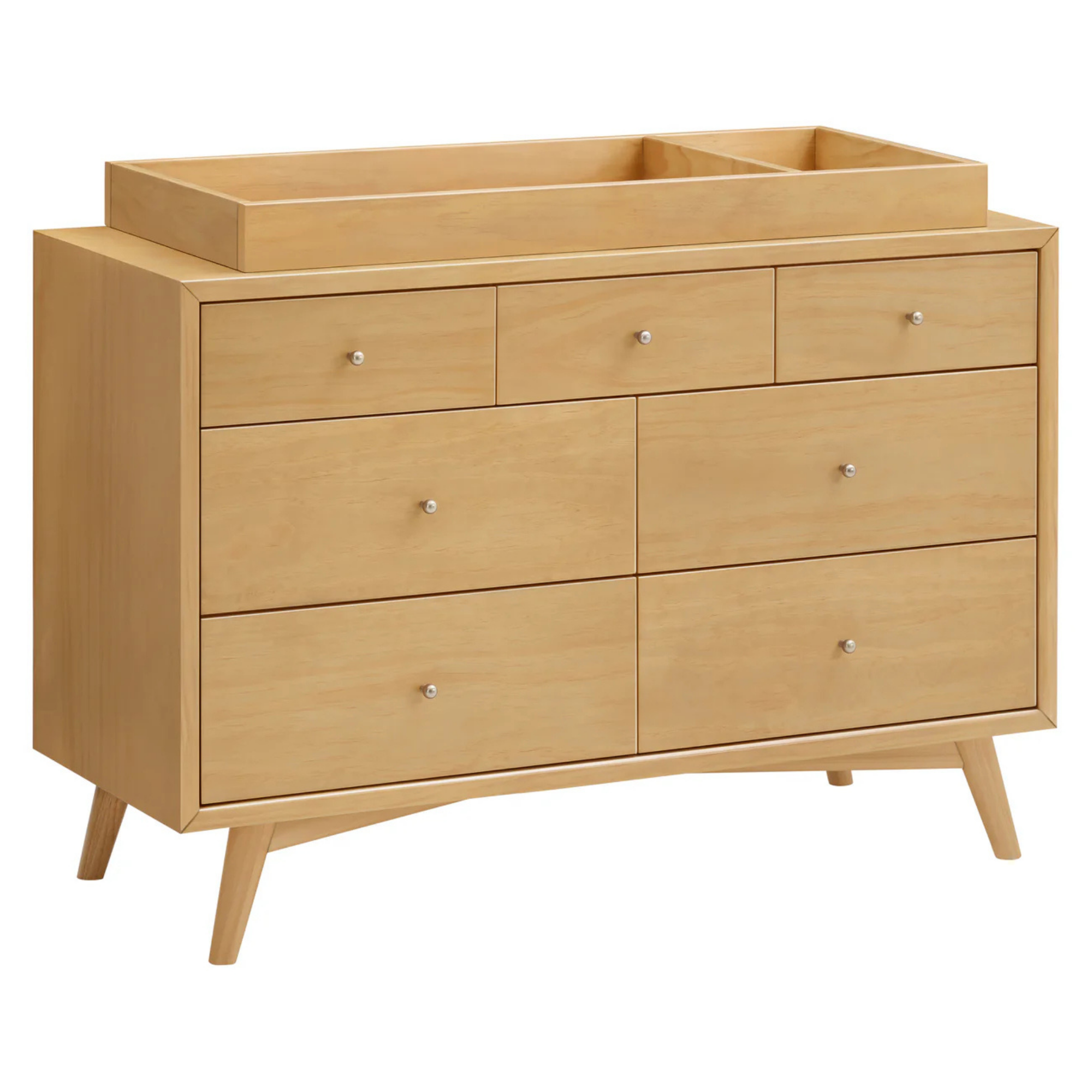 BABYLETTO Palma 7-Drawer Double Dresser, Assembled