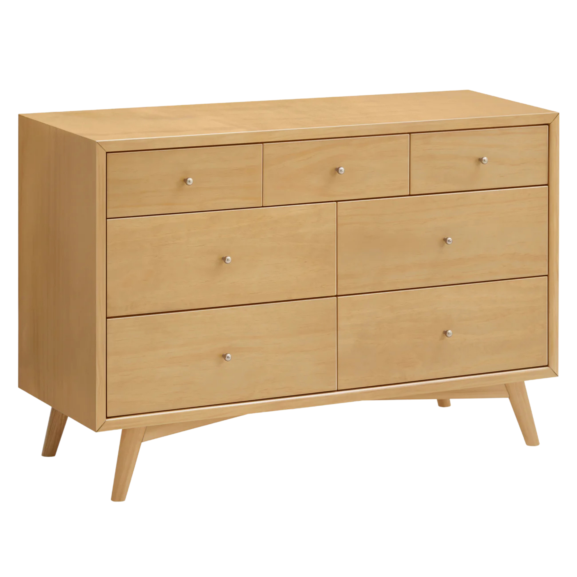 BABYLETTO Palma 7-Drawer Double Dresser, Assembled