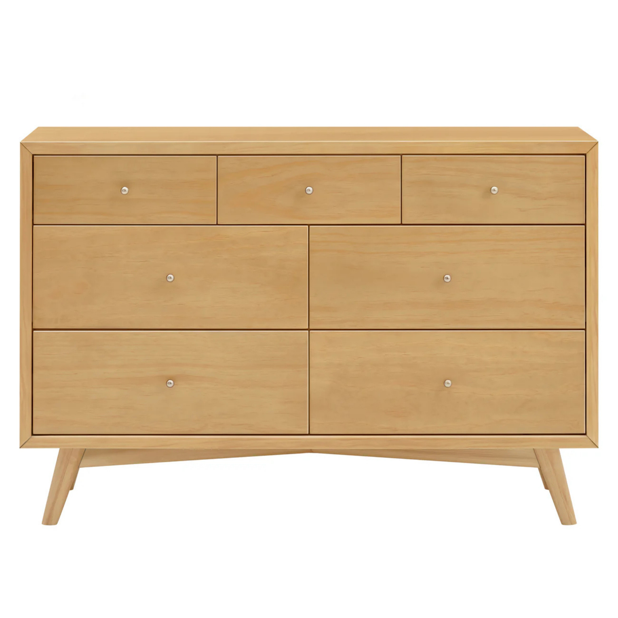 BABYLETTO Palma 7-Drawer Double Dresser, Assembled