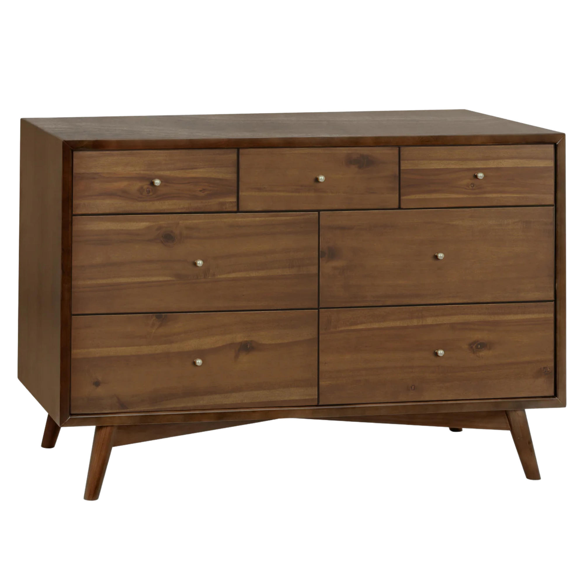 BABYLETTO Palma 7-Drawer Double Dresser, Assembled