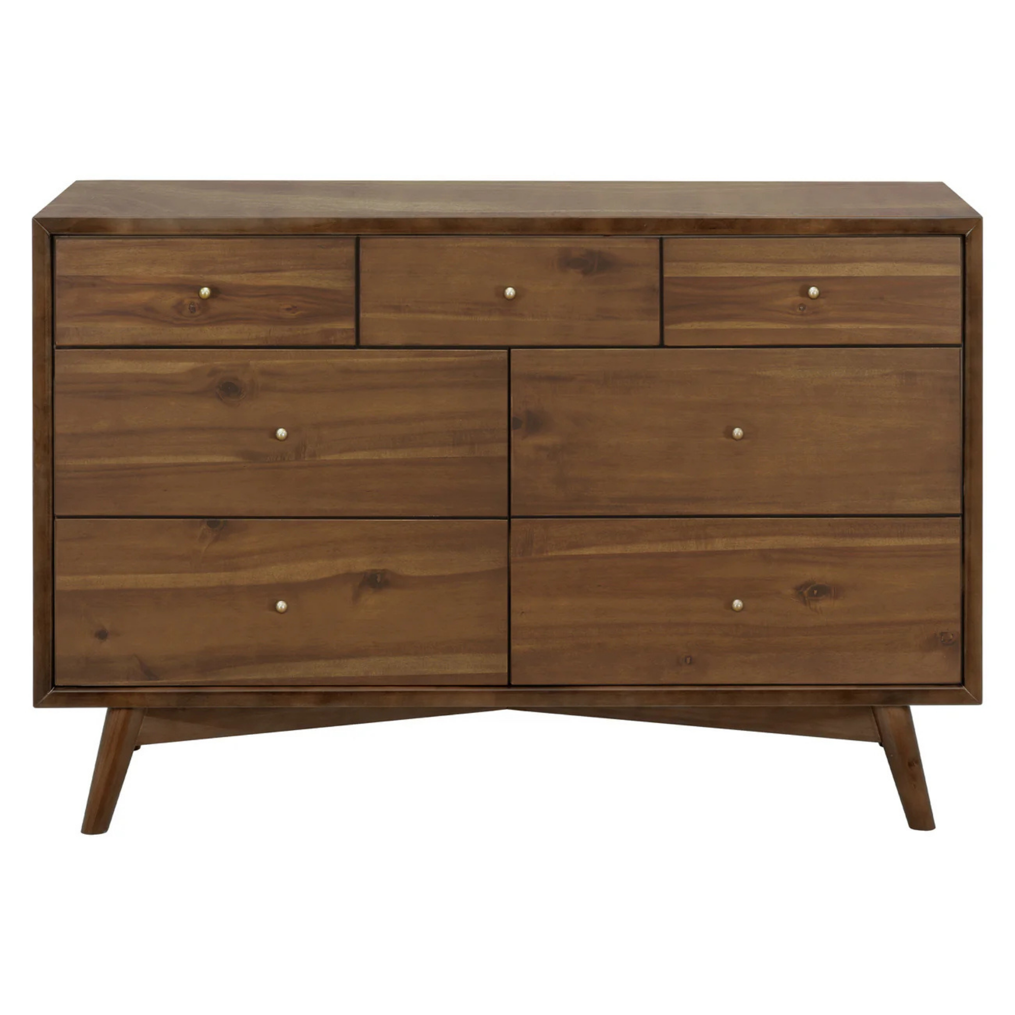 BABYLETTO Palma 7-Drawer Double Dresser, Assembled