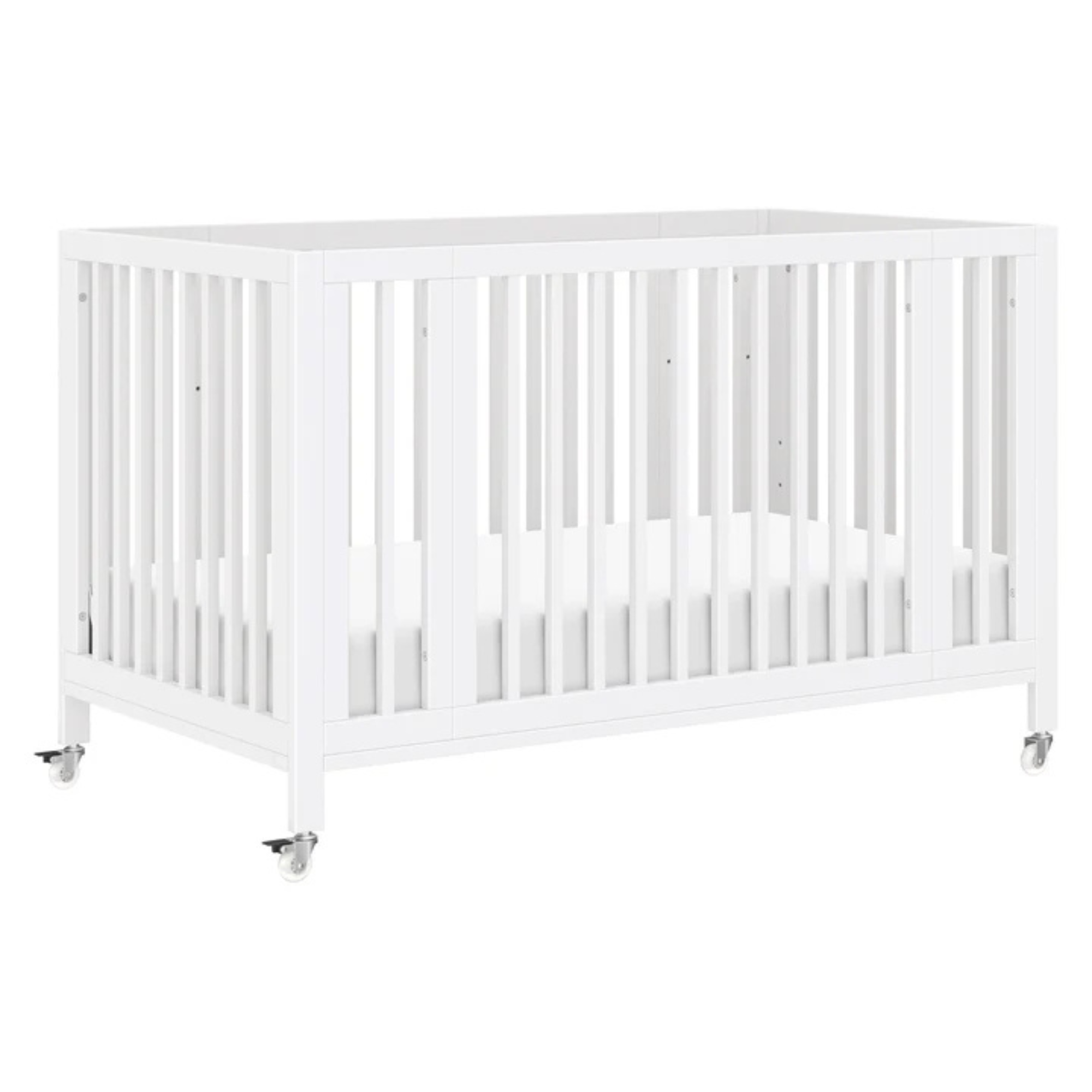 BABYLETTO Rolli 9-in-1 Convertible All-Stages Crib w/ Bassinet & Toddler Bed Kits