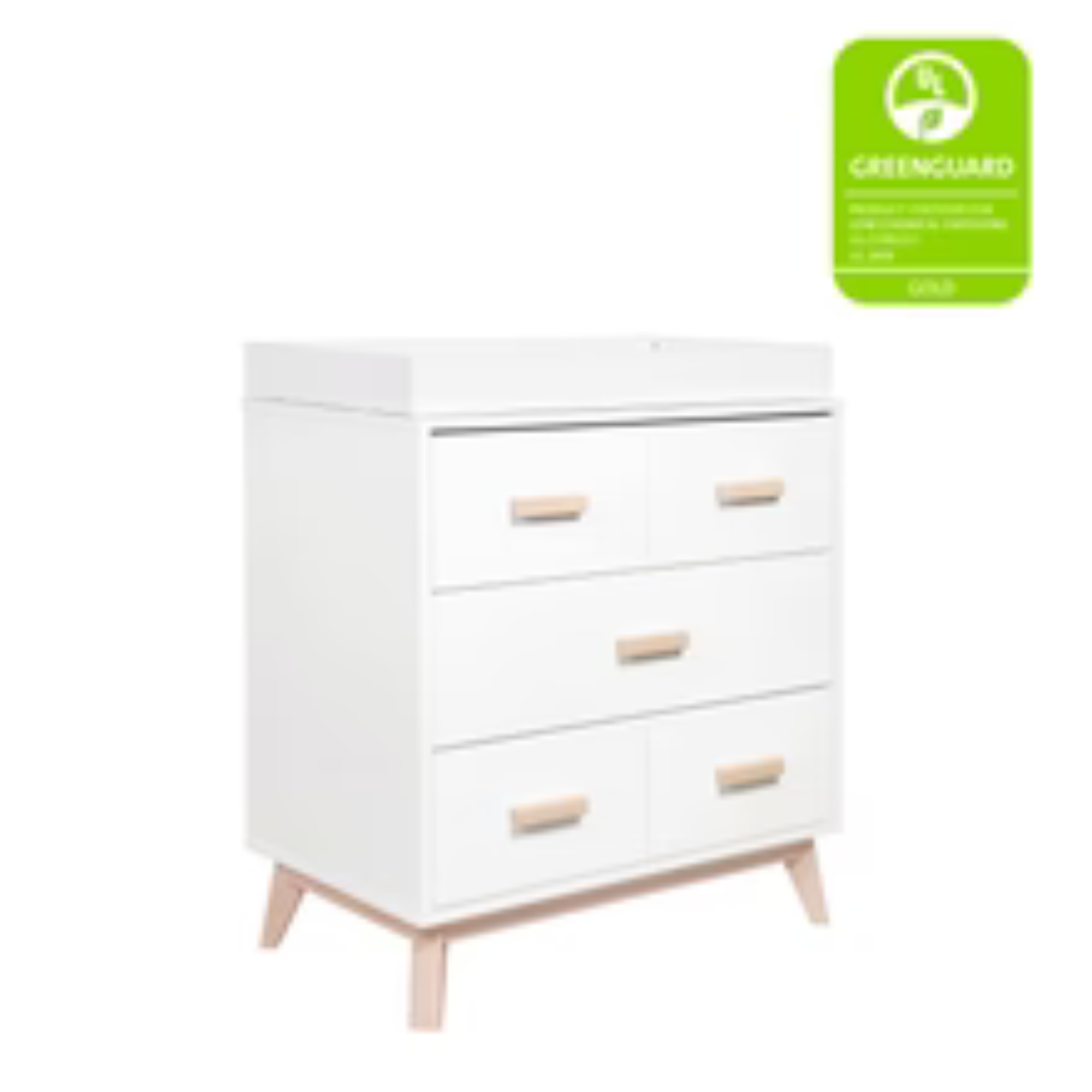 BABYLETTO Scoot 3-Drawer Changer Dresser