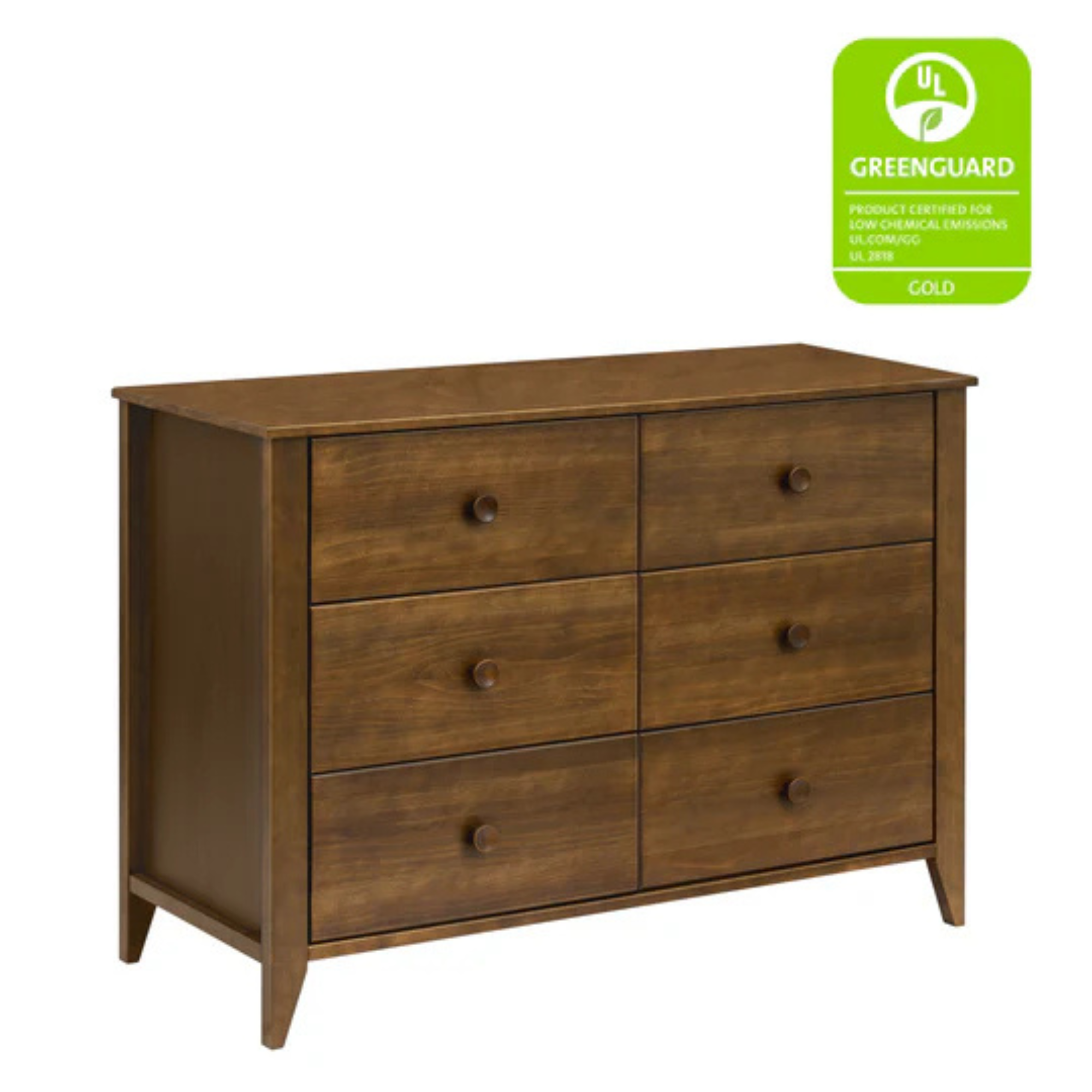 BABYLETTO Sprout 6-Drawer Double Dresser