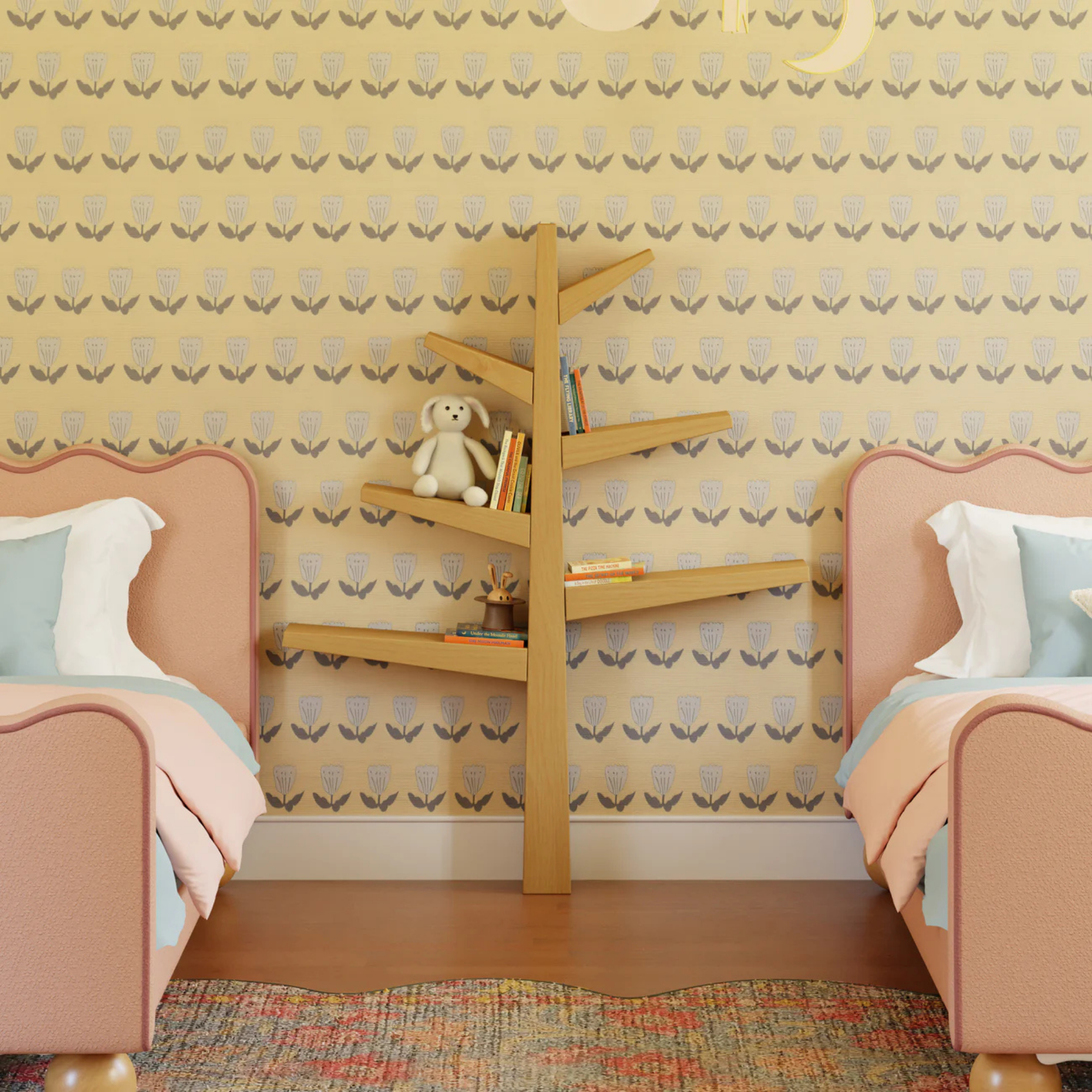 BABYLETTO Spruce Tree Bookcase