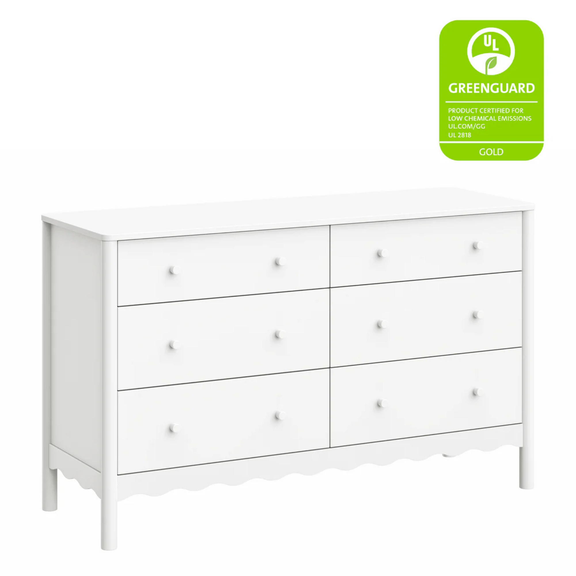 BABYLETTO Commode assemblée 6 tiroirs Swell