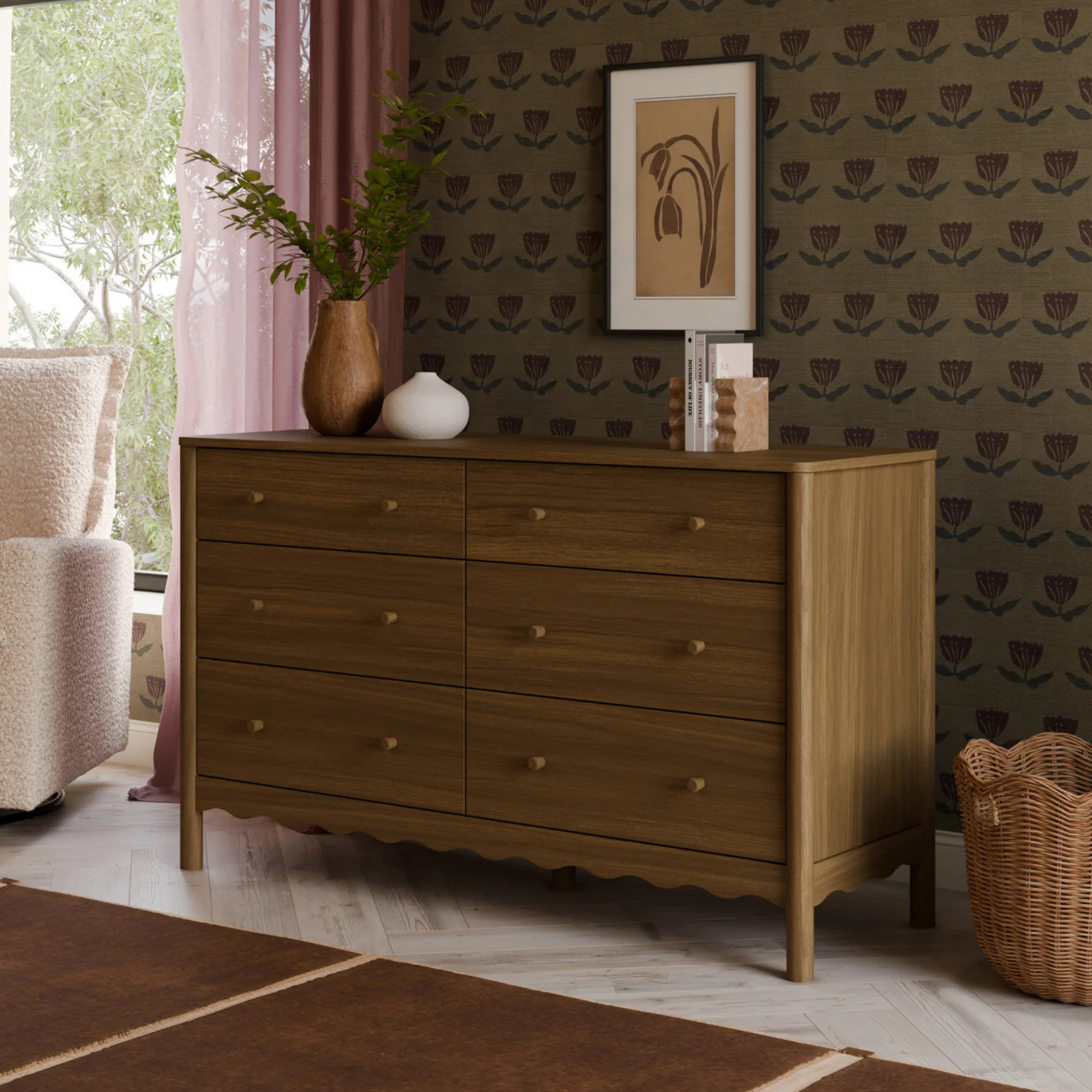 BABYLETTO Commode assemblée 6 tiroirs Swell