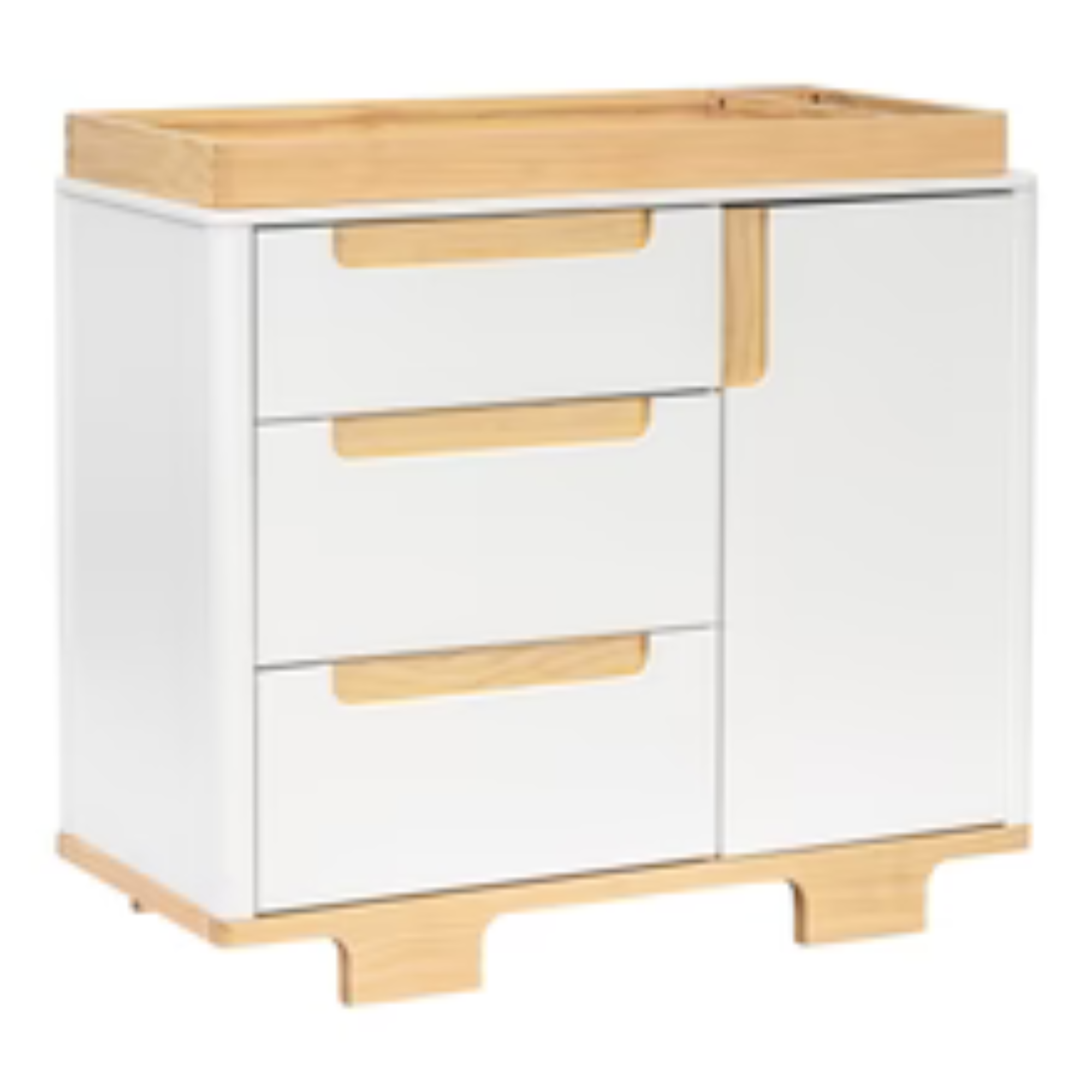 BABYLETTO Commode à langer 3 tiroirs Yuzu