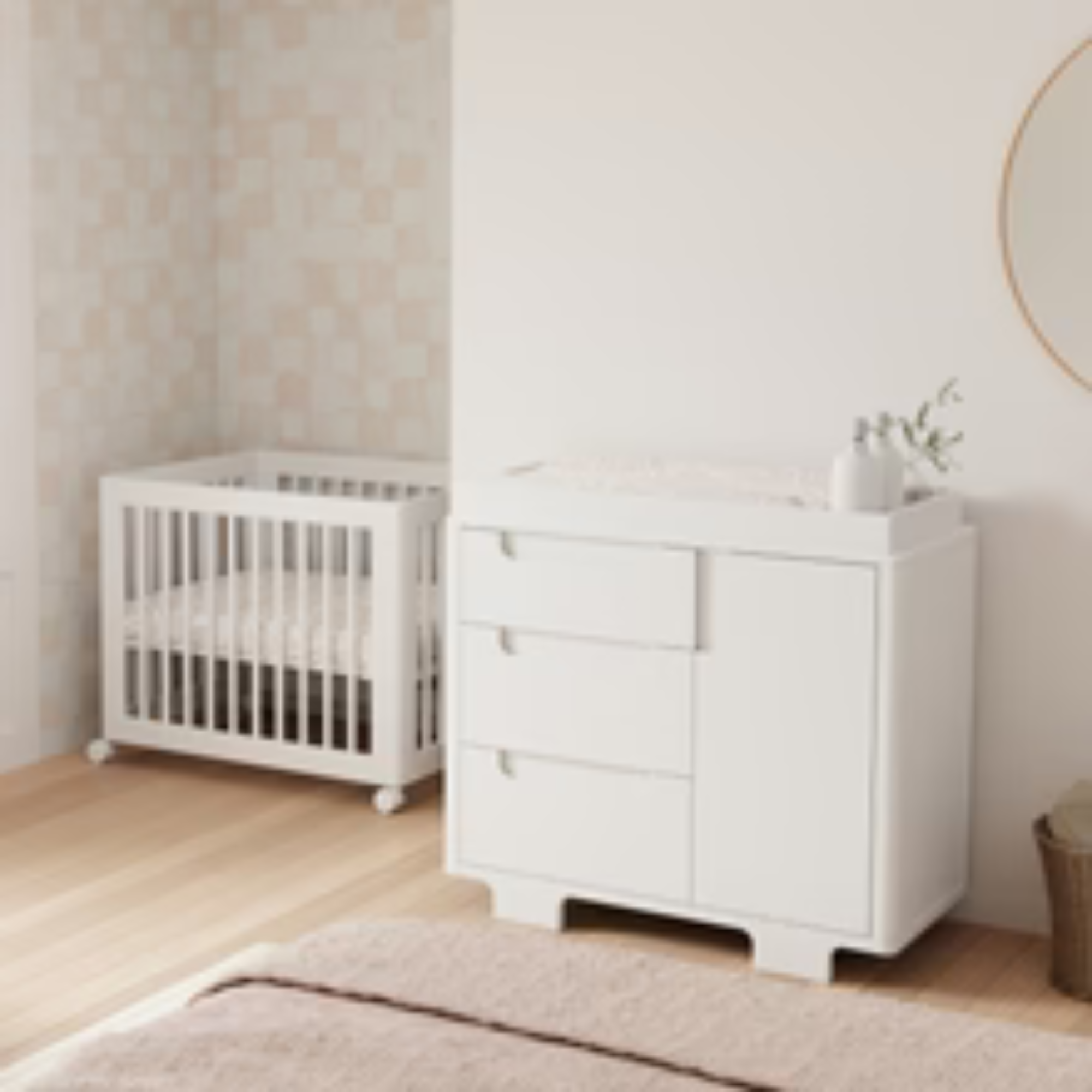 BABYLETTO Commode à langer 3 tiroirs Yuzu