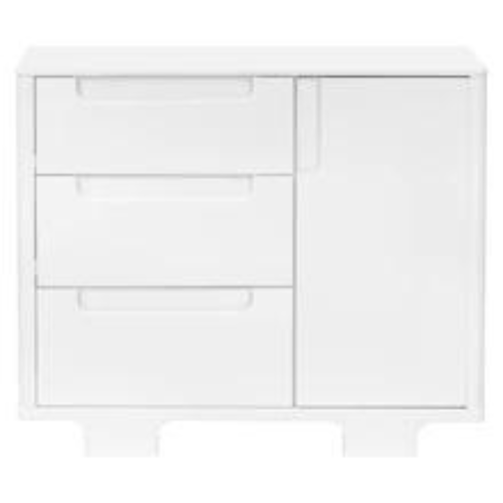 BABYLETTO Commode à langer 3 tiroirs Yuzu