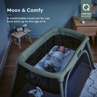 Thumbnail for BABYMOOV 3-in-1 Moov and Comfy Travel Crib and Bed