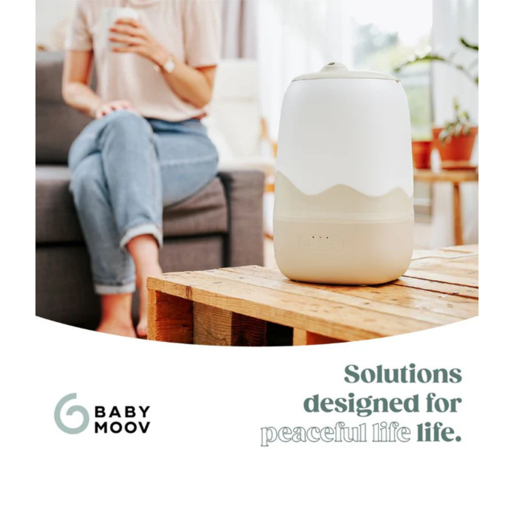 BABYMOOV Cool Mist Wave Humidifier
