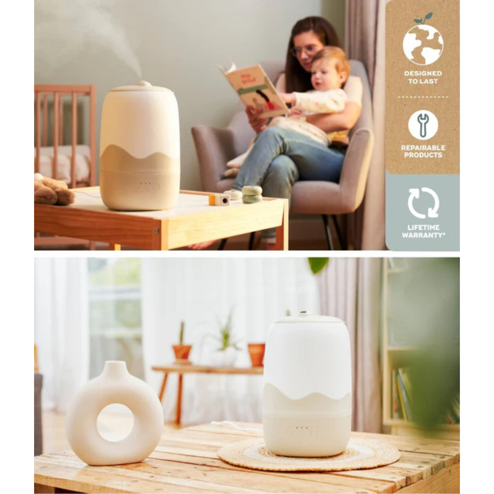 BABYMOOV Cool Mist Wave Humidifier