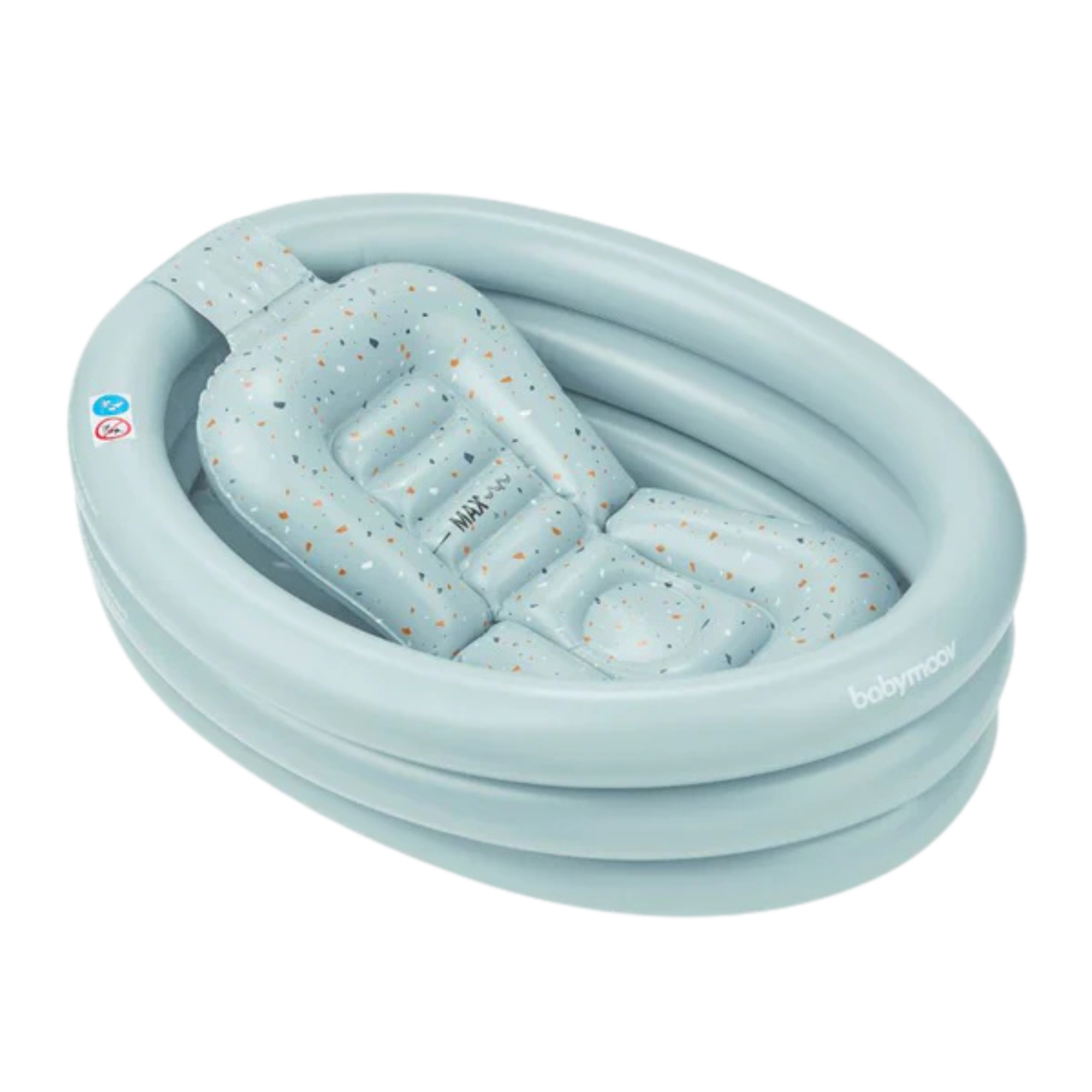 BABYMOOV Inflatable Bath Tub - Aqua Dots