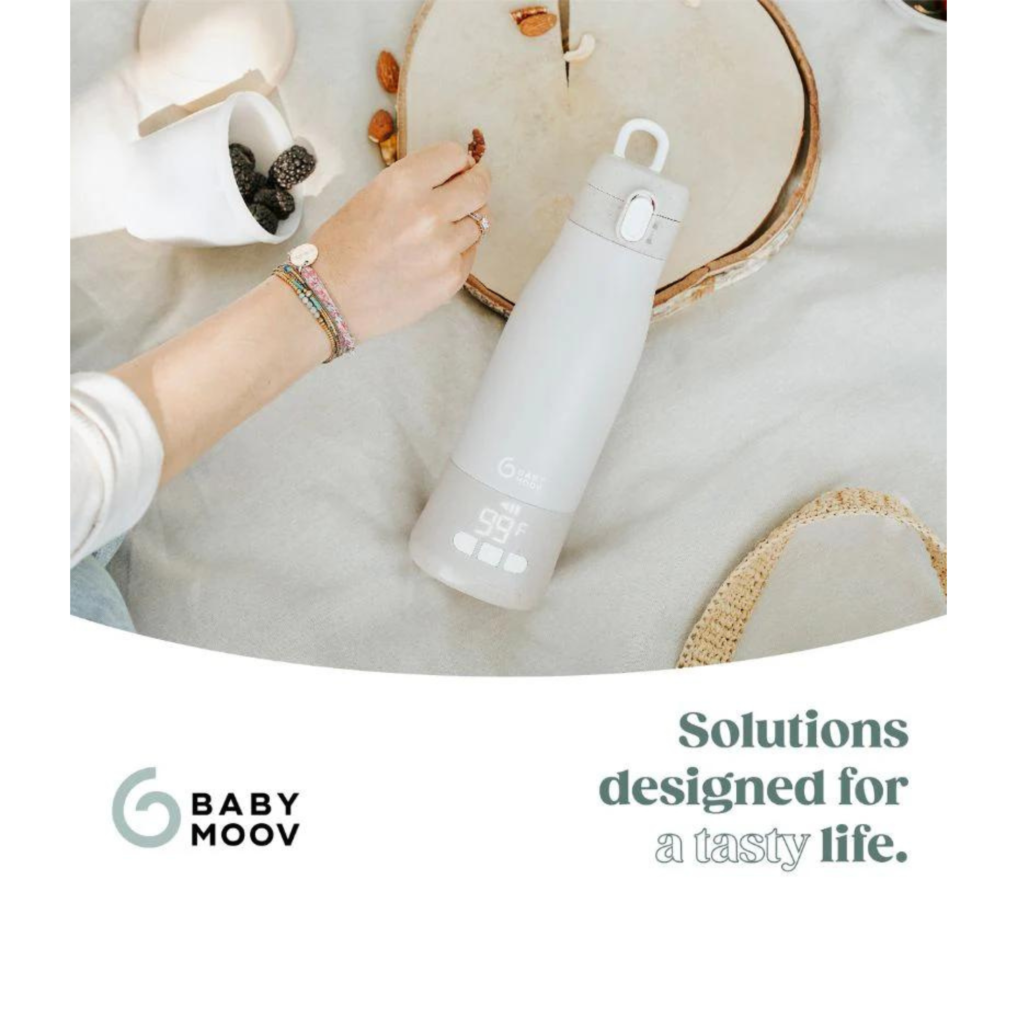 BABYMOOV Moov & Feed Portable Bottle Warmer
