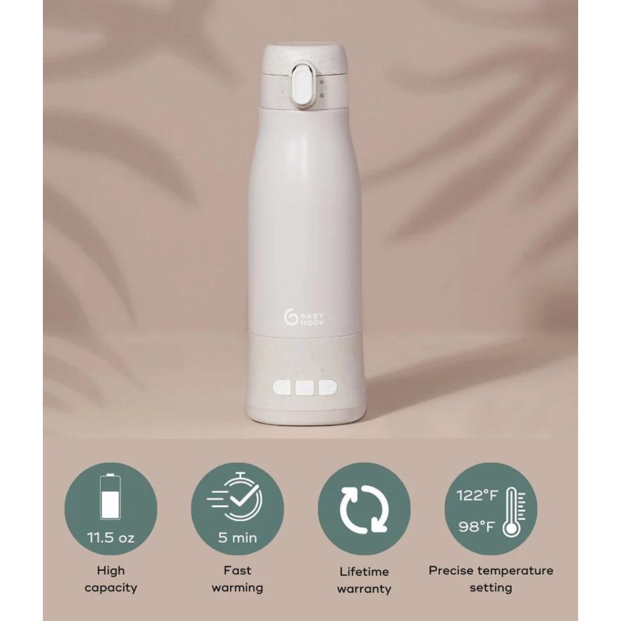 BABYMOOV Moov Feed Portable Bottle Warmer Kido Bebe