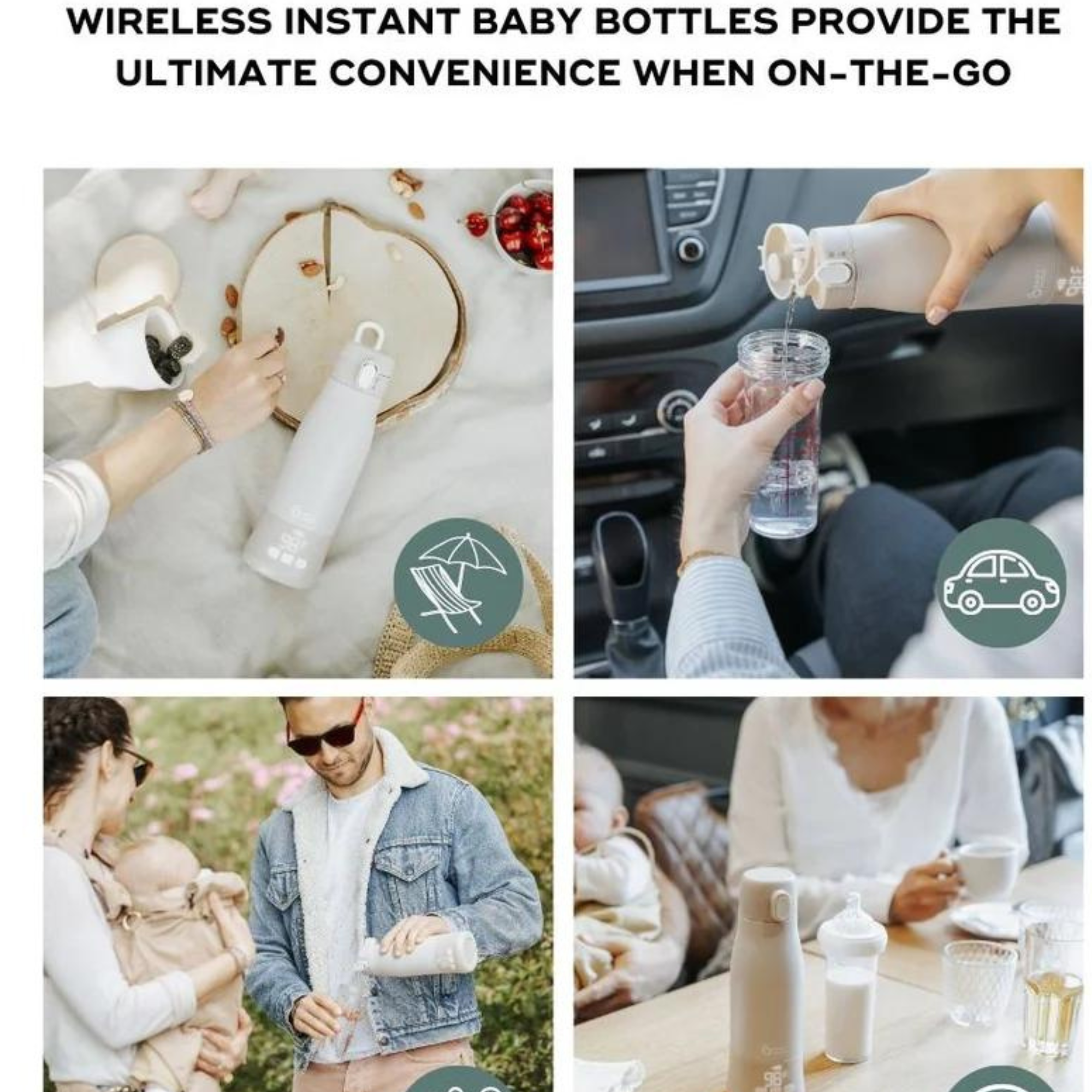 BABYMOOV Moov & Feed Portable Bottle Warmer