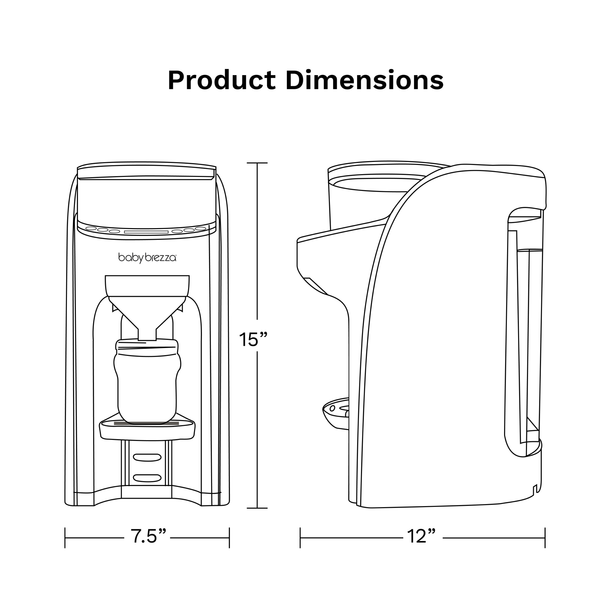 BABY BREZZA - Formula Pro Advanced Baby Formula Dispenser