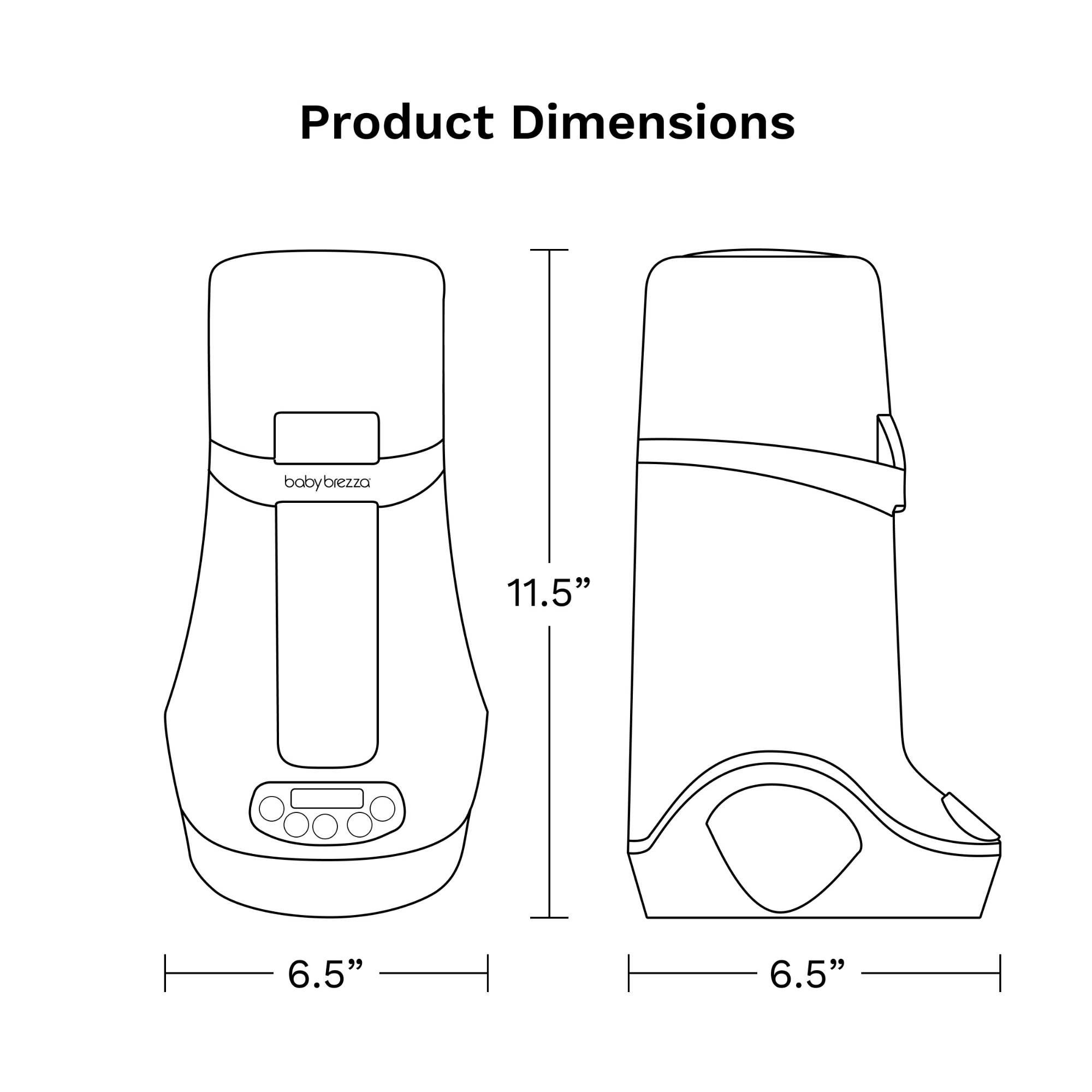 BABY BREZZA Bottle + Breast Milk Warmer