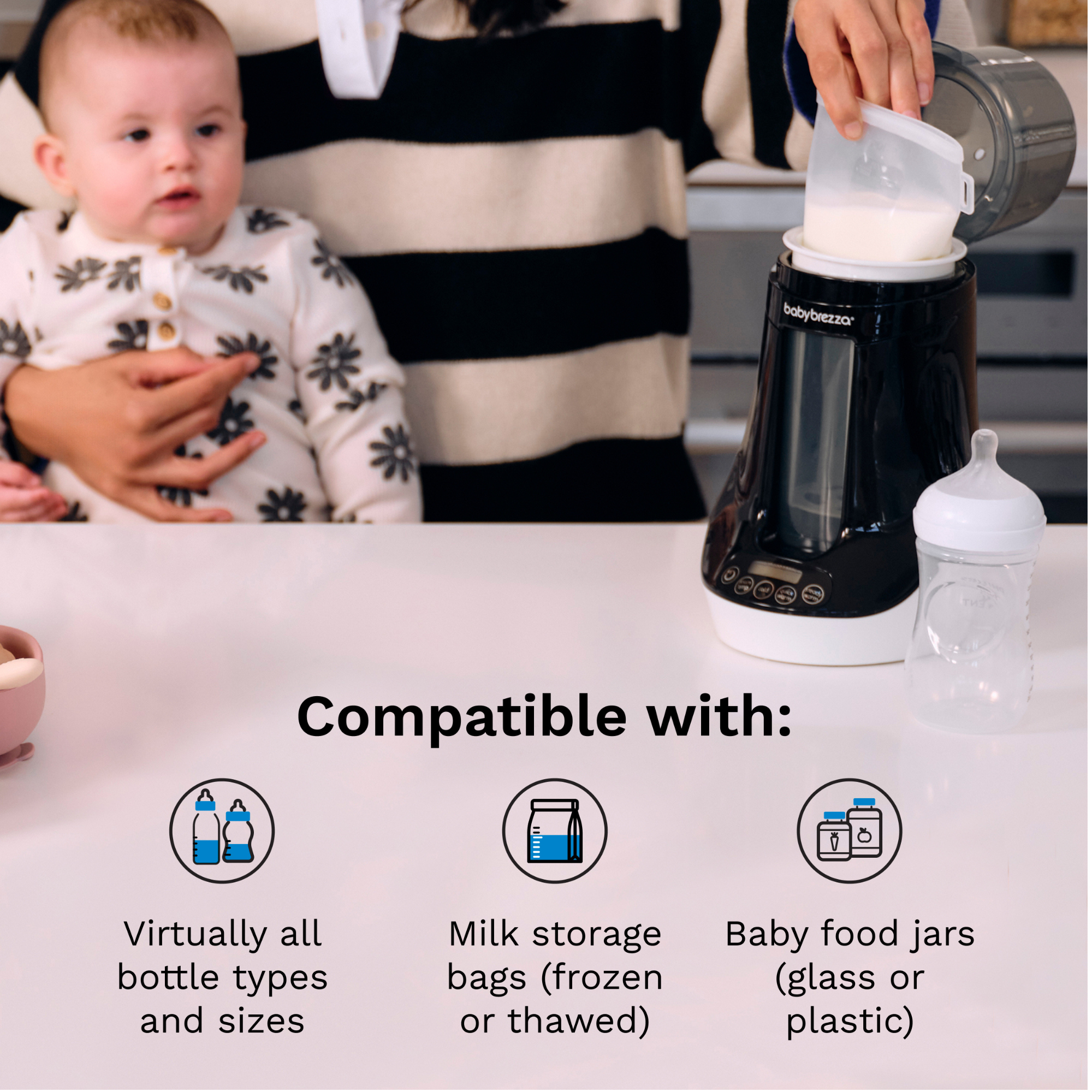 BABY BREZZA Bottle + Breast Milk Warmer