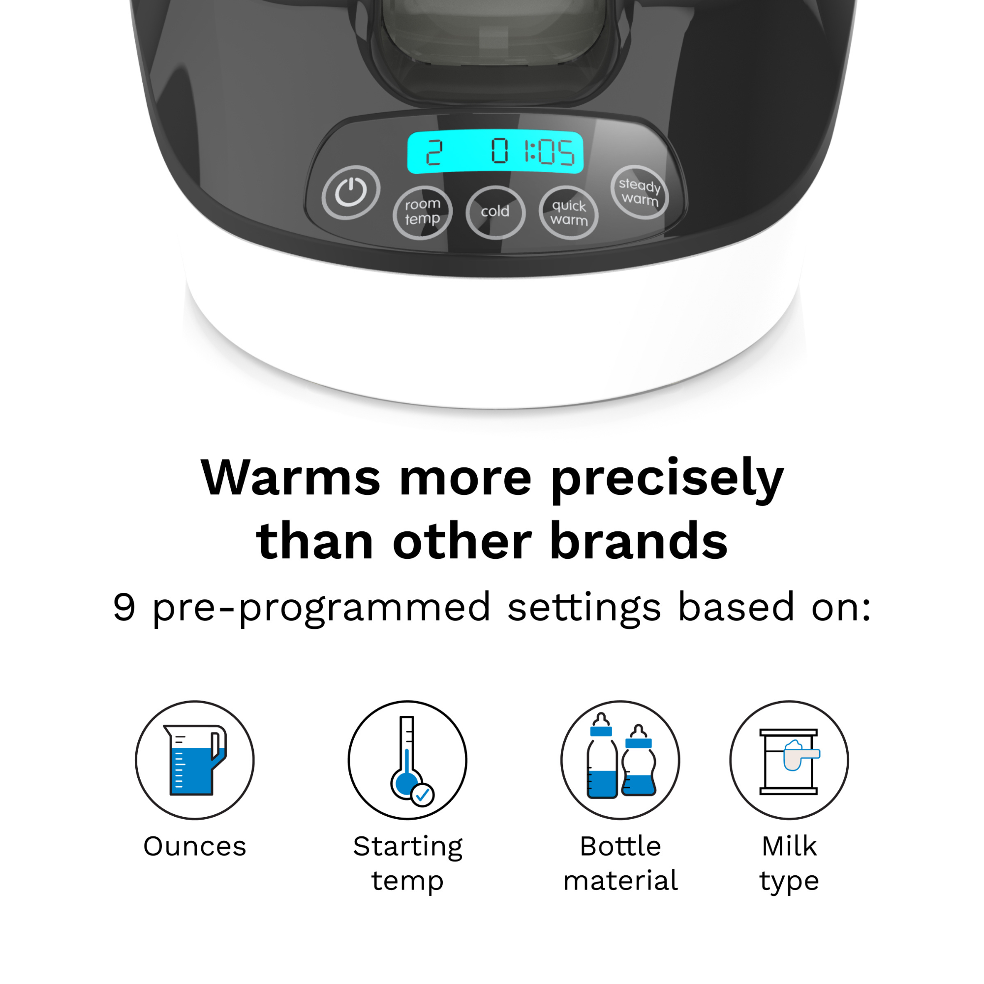 BABY BREZZA Bottle + Breast Milk Warmer