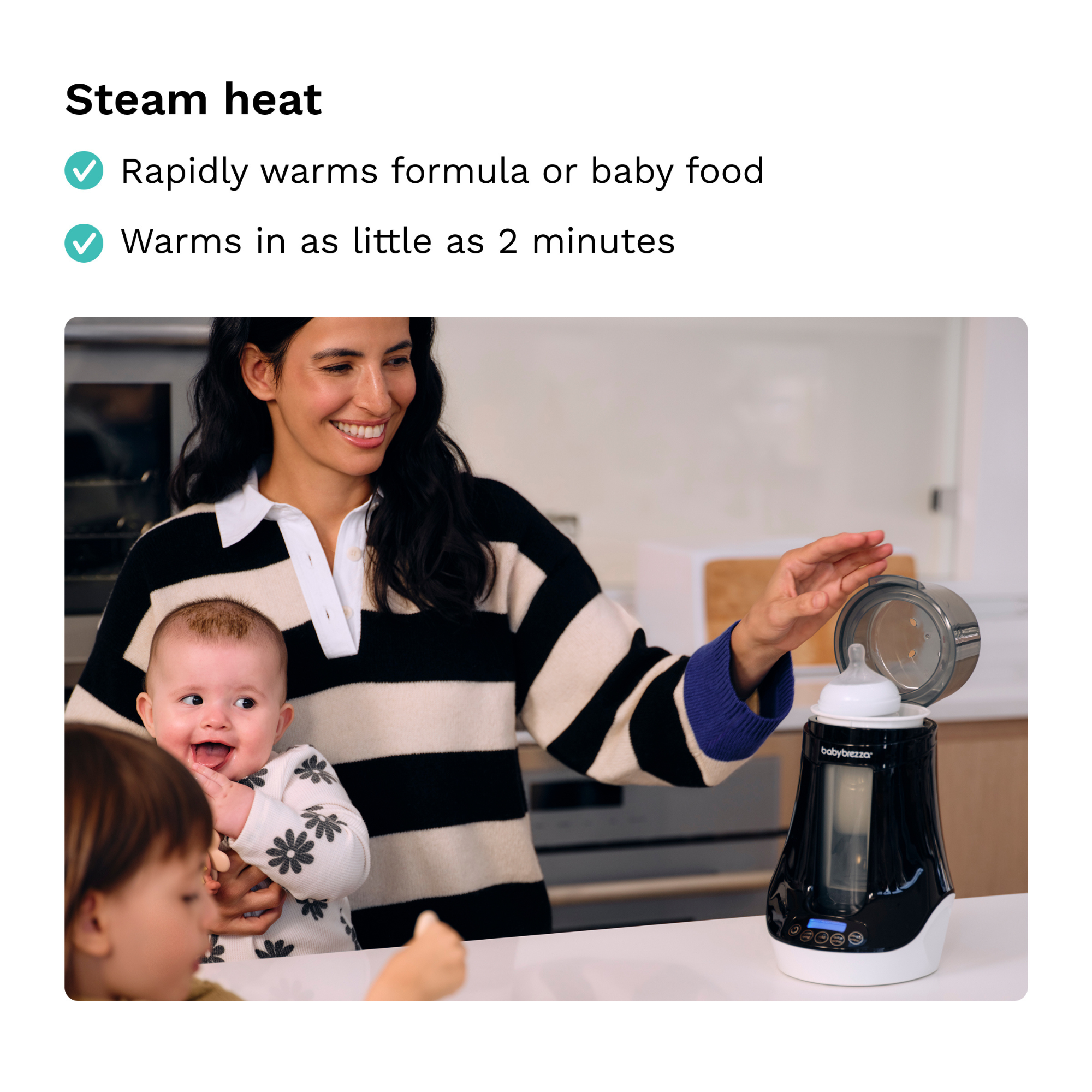 BABY BREZZA Bottle + Breast Milk Warmer