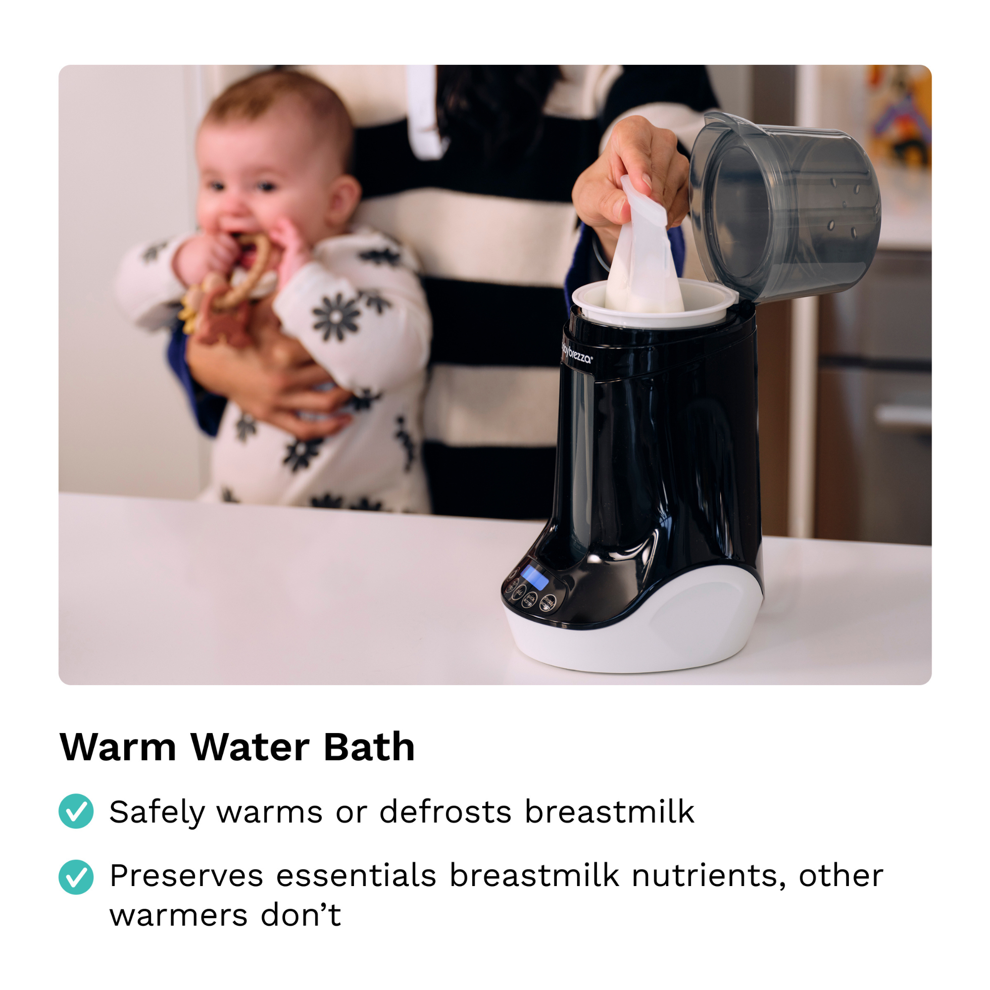 BABY BREZZA Bottle + Breast Milk Warmer