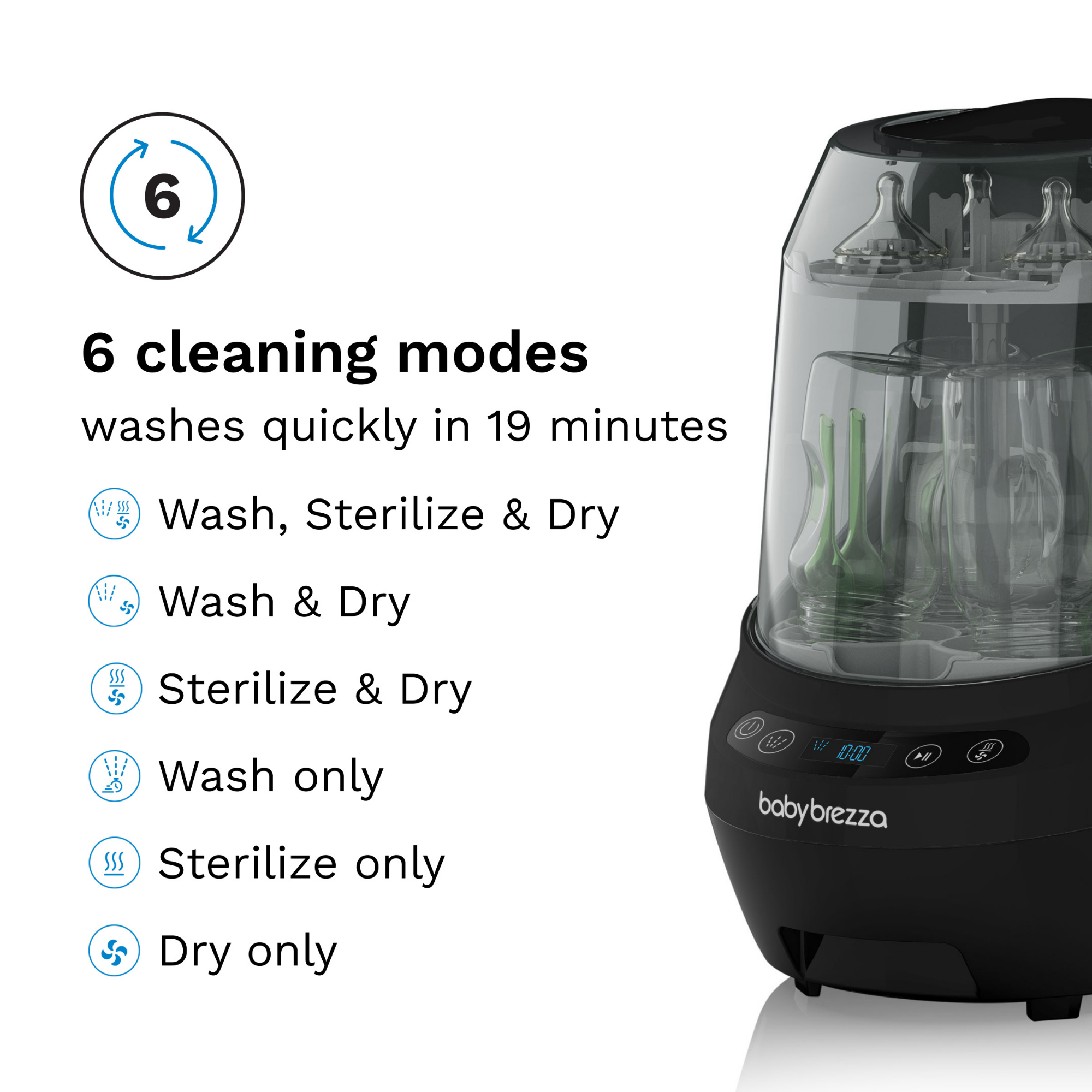 Lave-biberons BABY BREZZA Pro