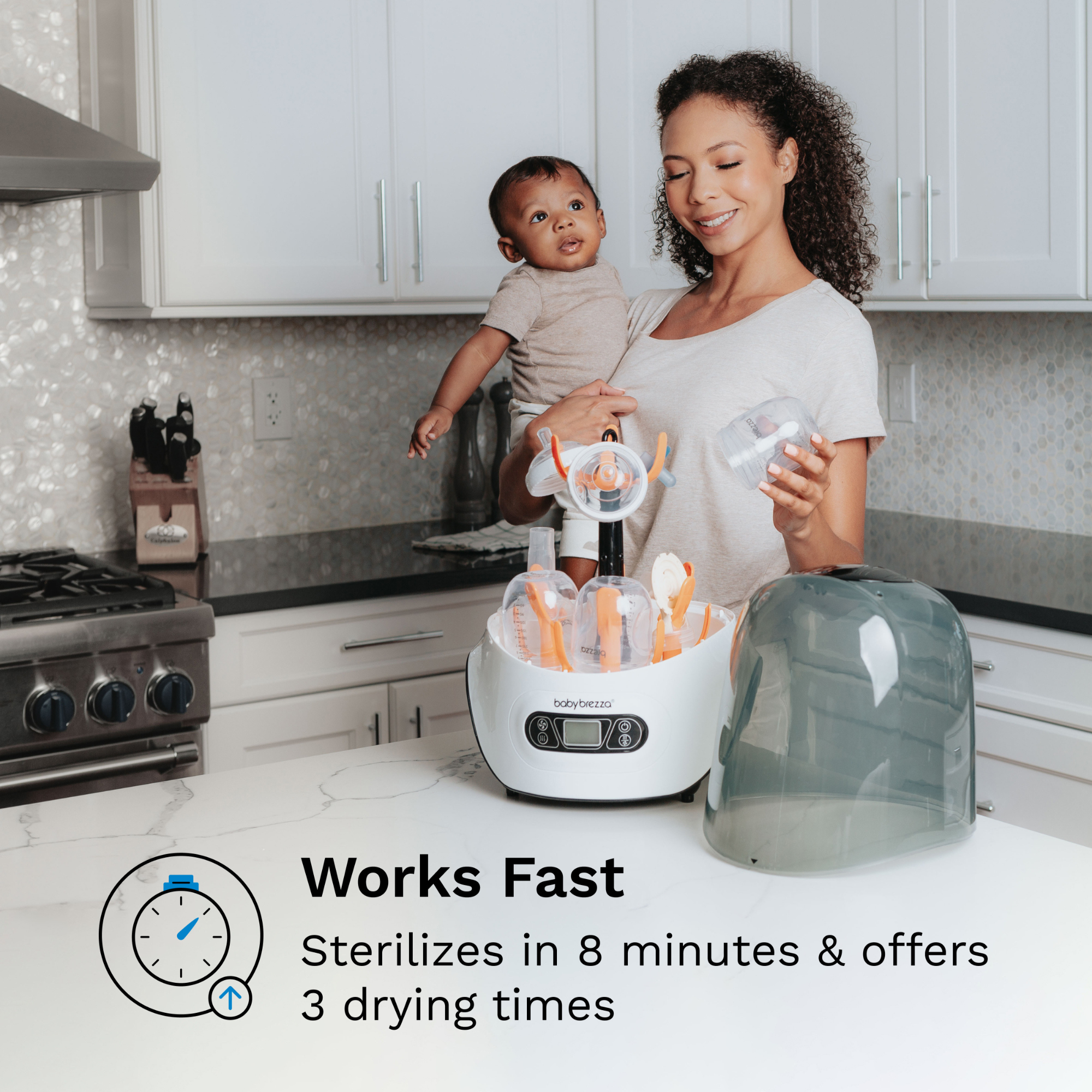 BABY BREZZA One Step Sterilizer Dryer