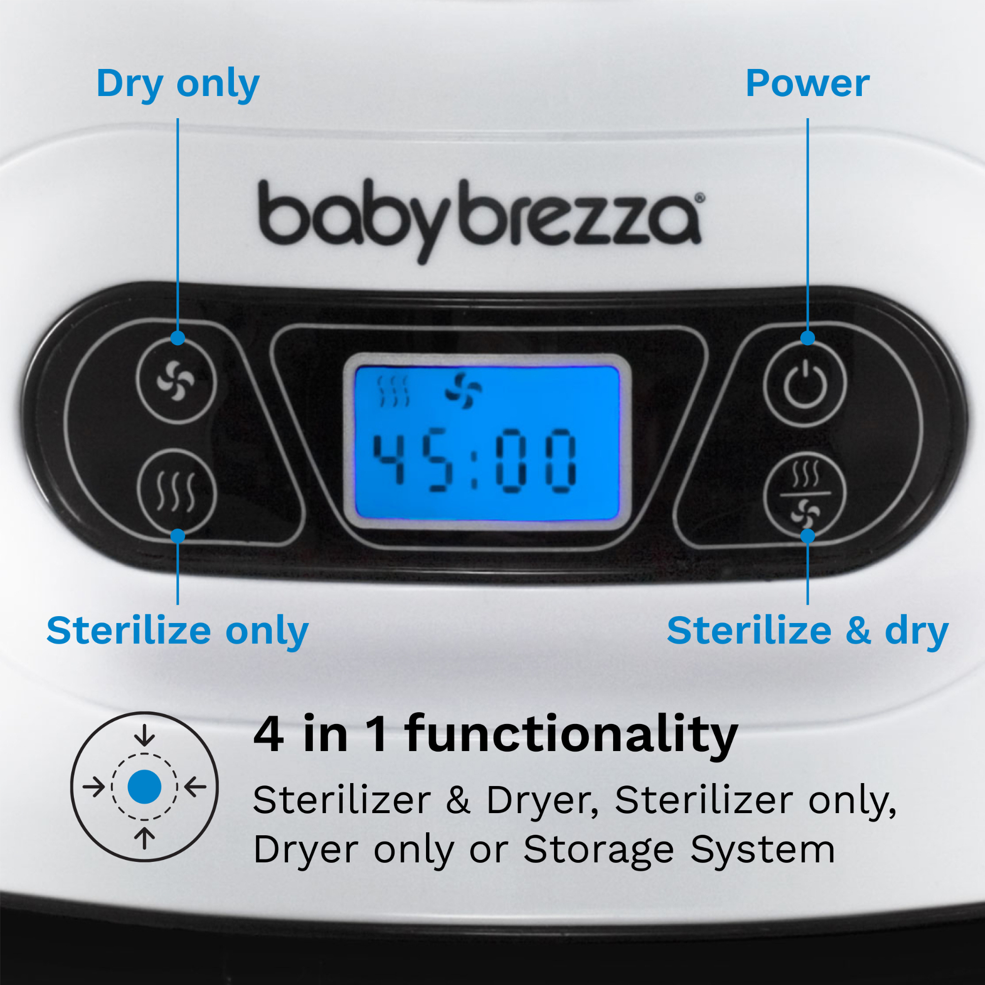 BABY BREZZA One Step Sterilizer Dryer
