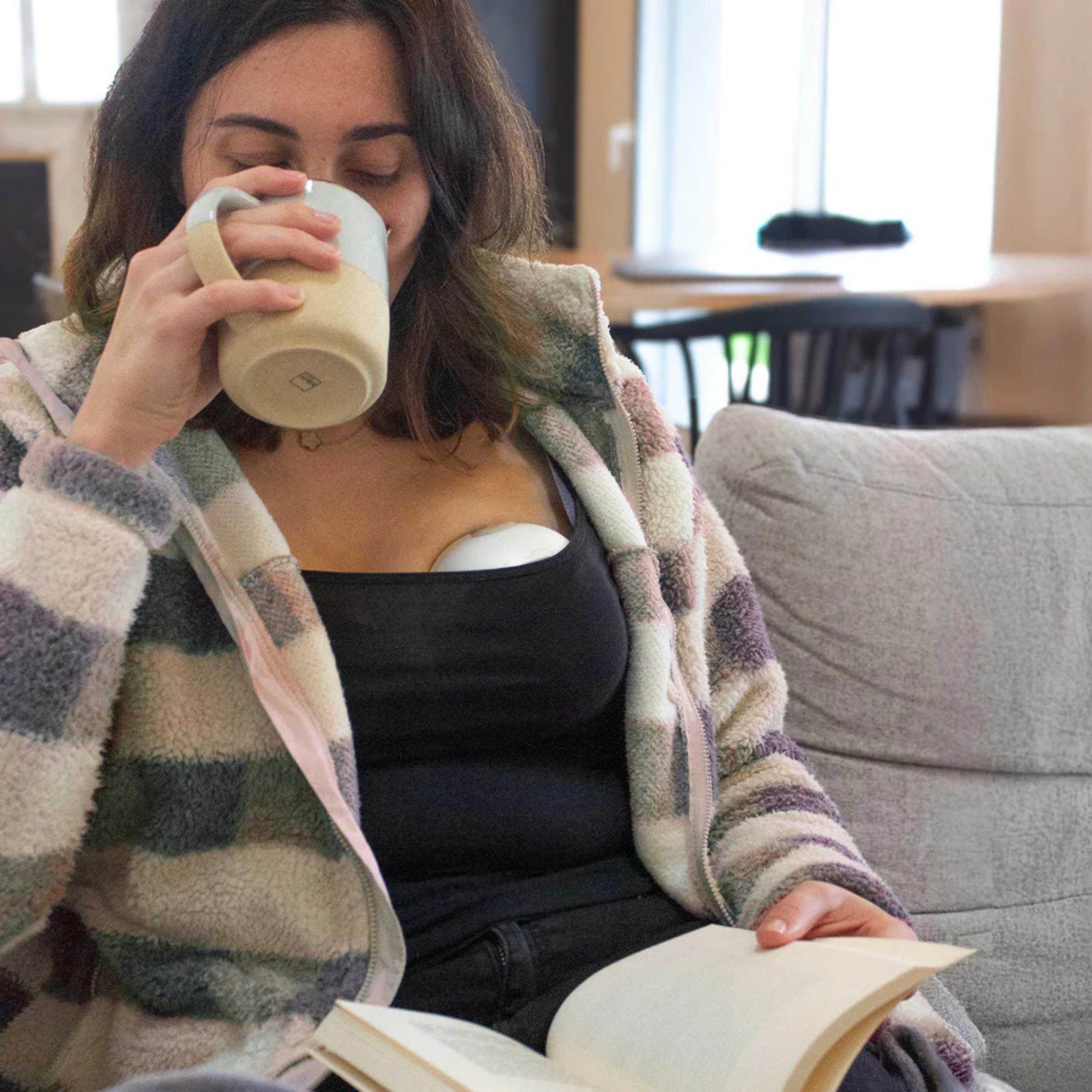 BBLUV Mumflöw Hands-Free Heating & Massaging Breast Pump