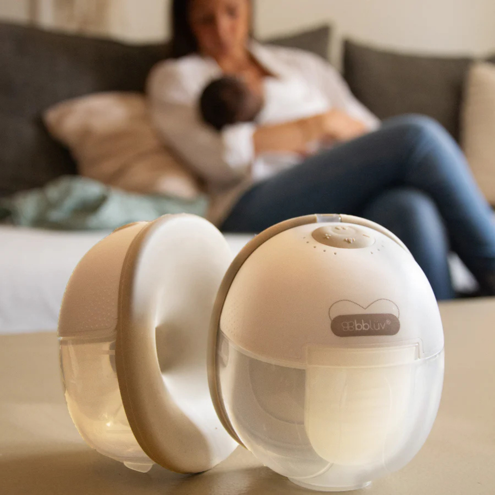 BBLUV Mumflöw Hands-Free Heating & Massaging Breast Pump