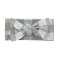 BELAN J Adjustable Headband - Sage Plaid