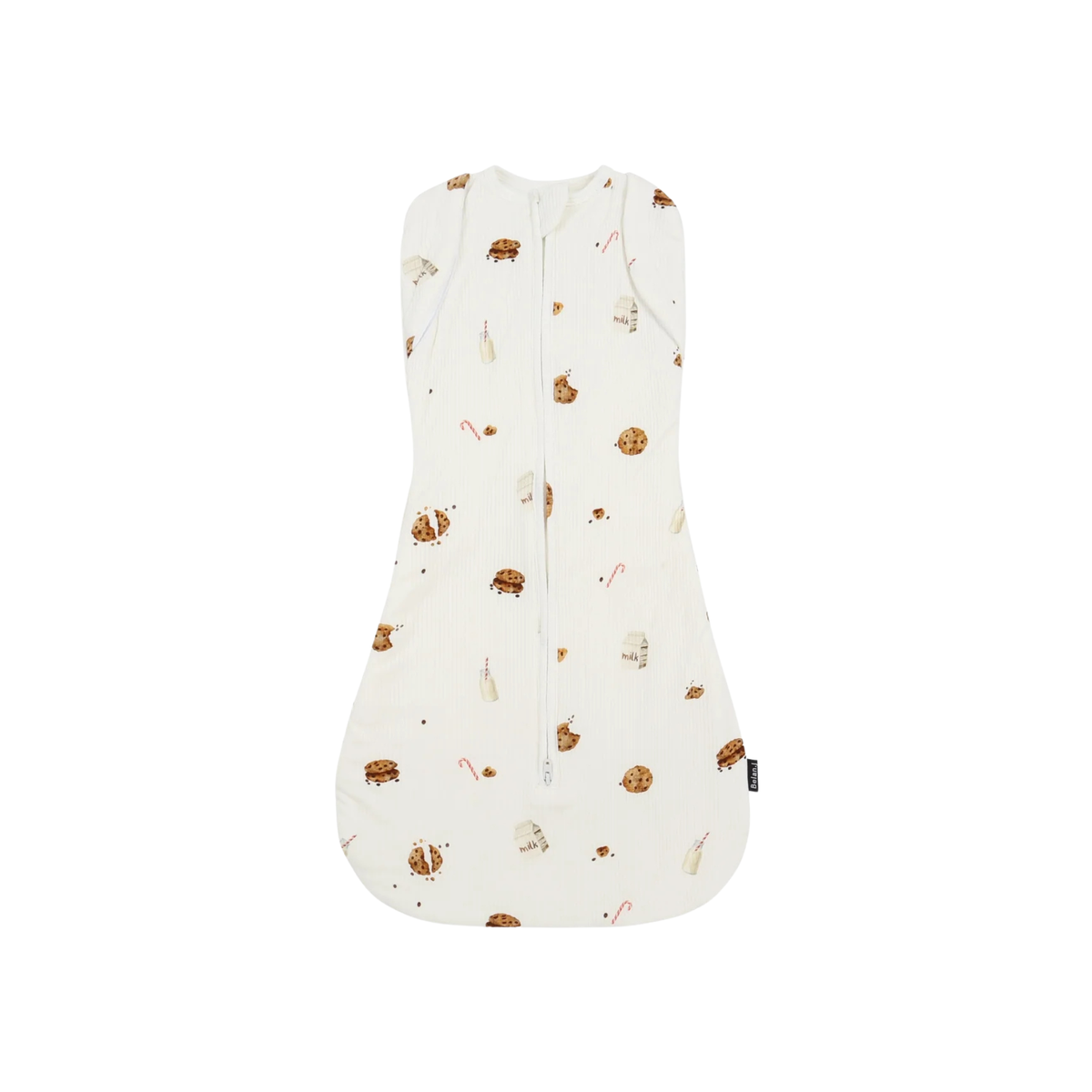 BELAN J 1.0 TOG Ribbed Bamboo Convertible Sleepsack - Milk and Cookies