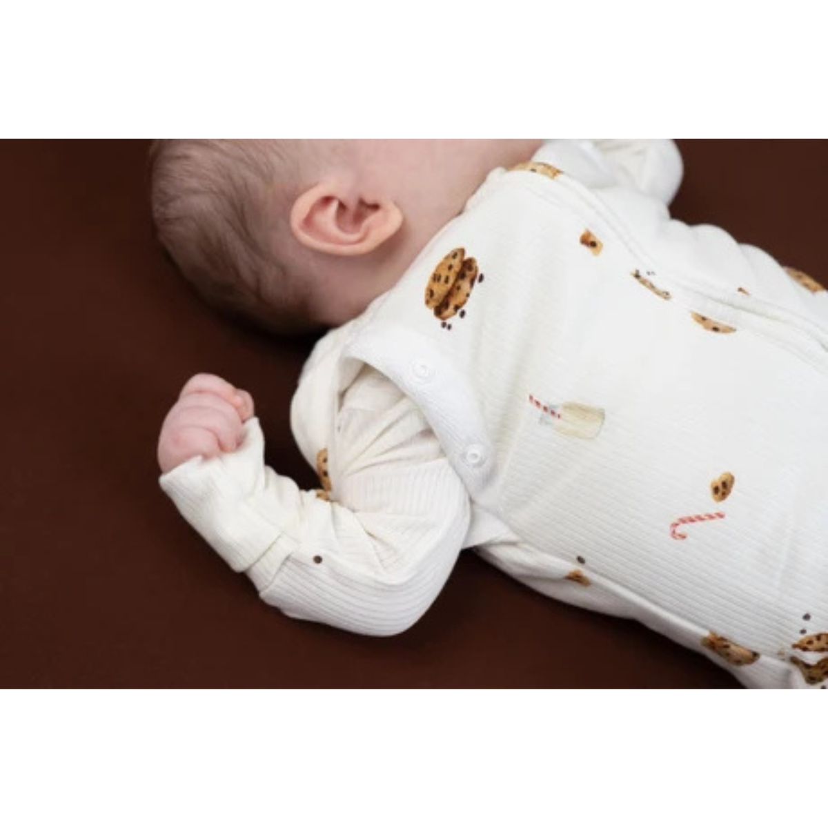BELAN J 1.0 TOG Ribbed Bamboo Convertible Sleepsack - Milk and Cookies