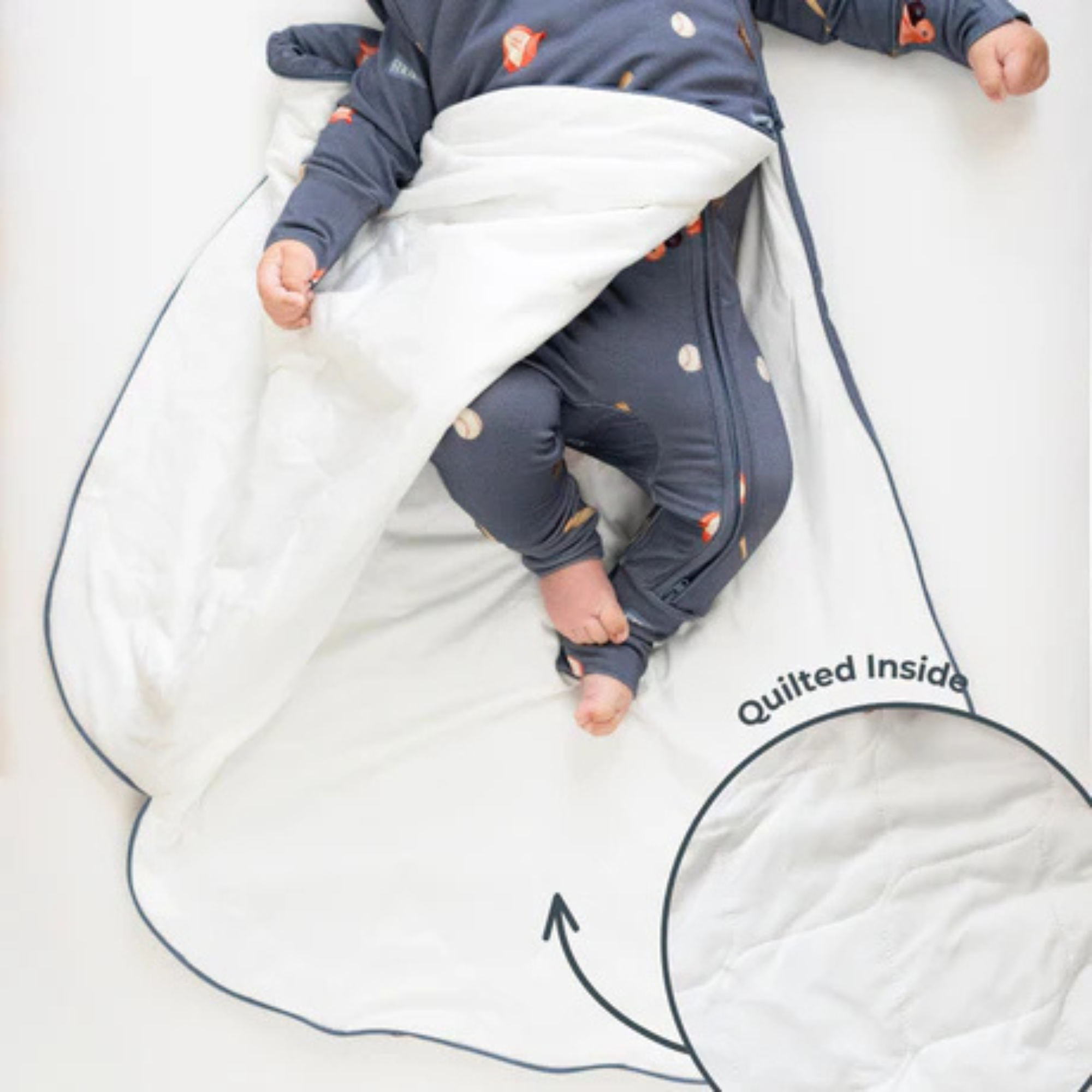 BELAN J 1.0 TOG Sleep Sack - Baseball