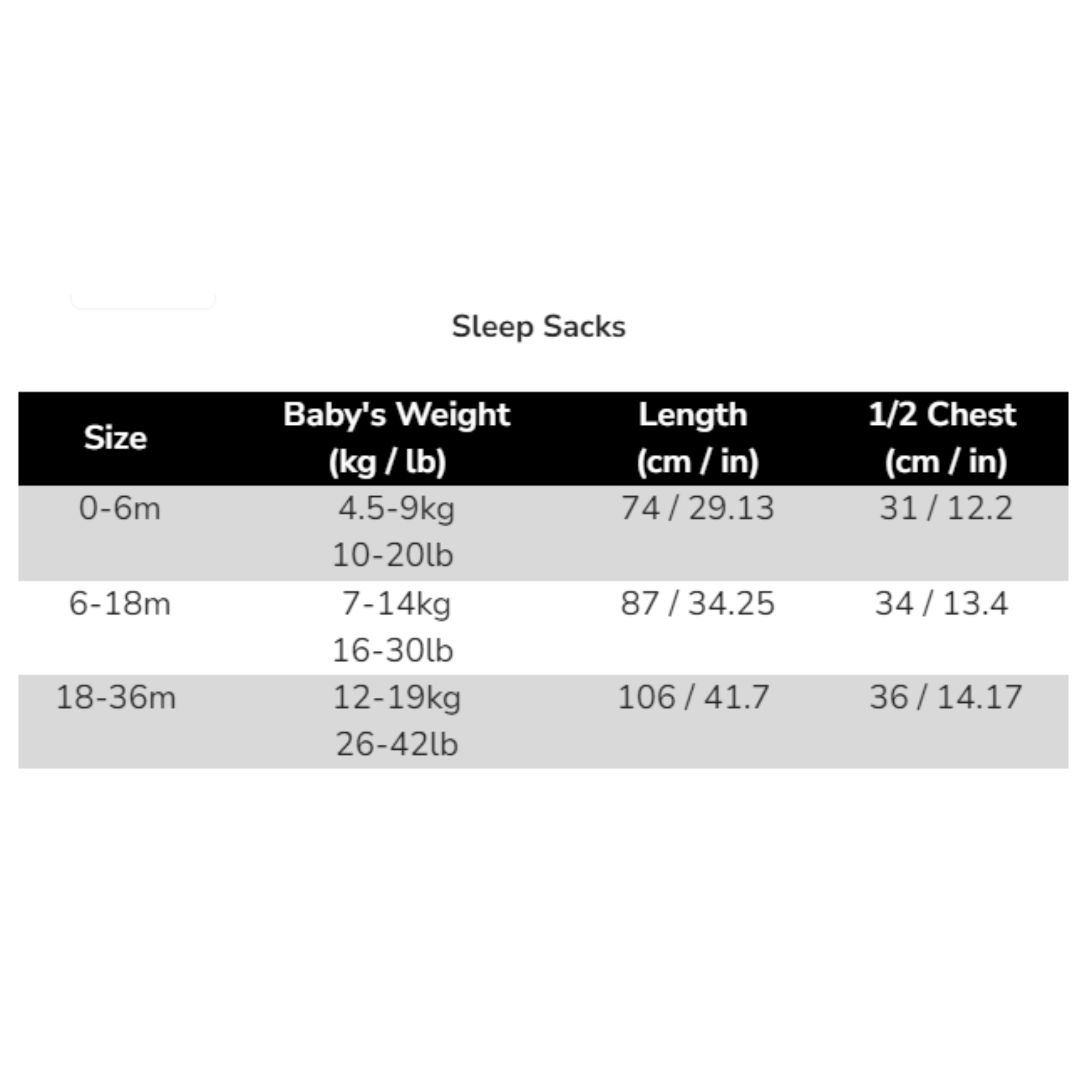 Gigoteuse BELAN J 2,5 TOG - Pommes de pin